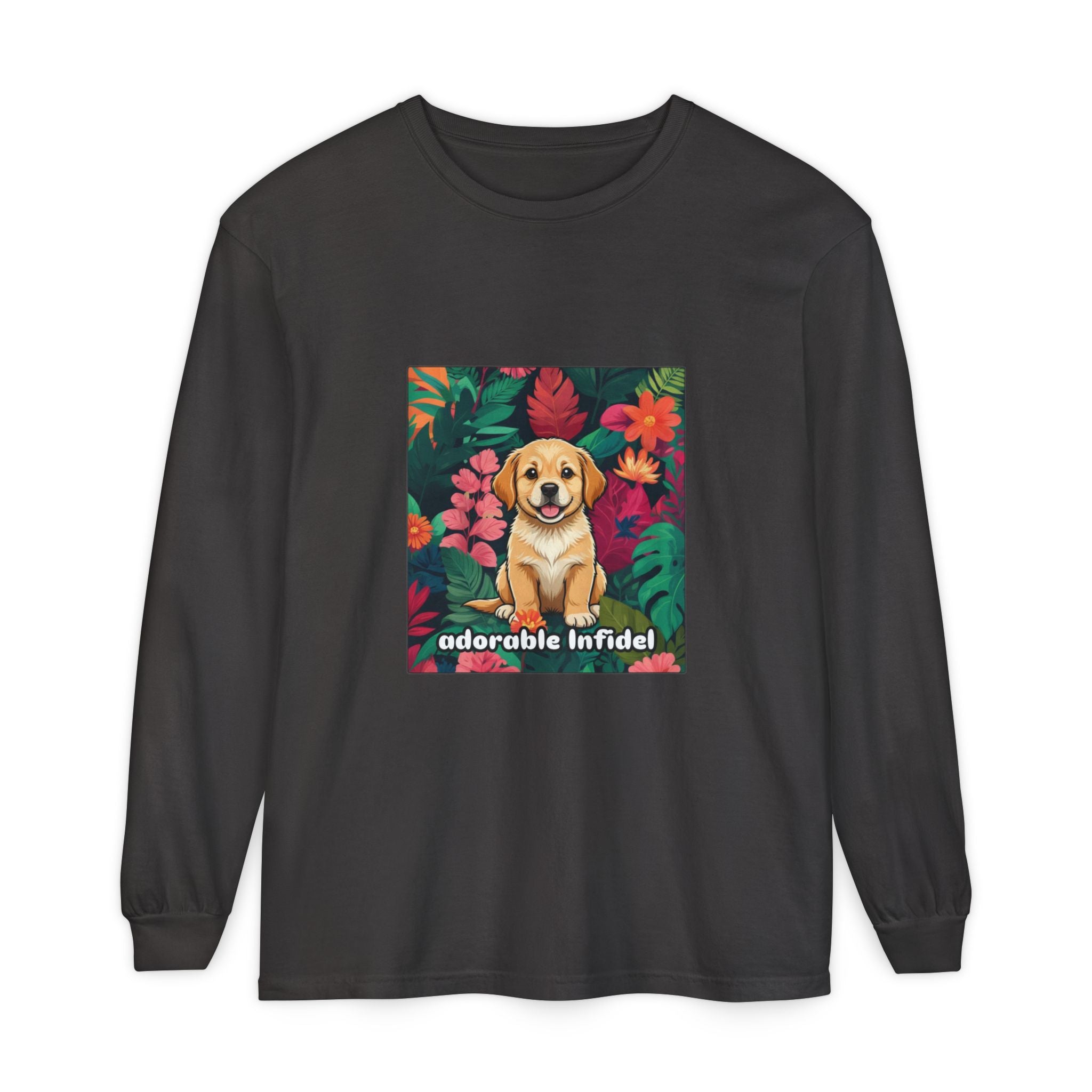 Adorable Infidel Comfort Colors Long Sleeve