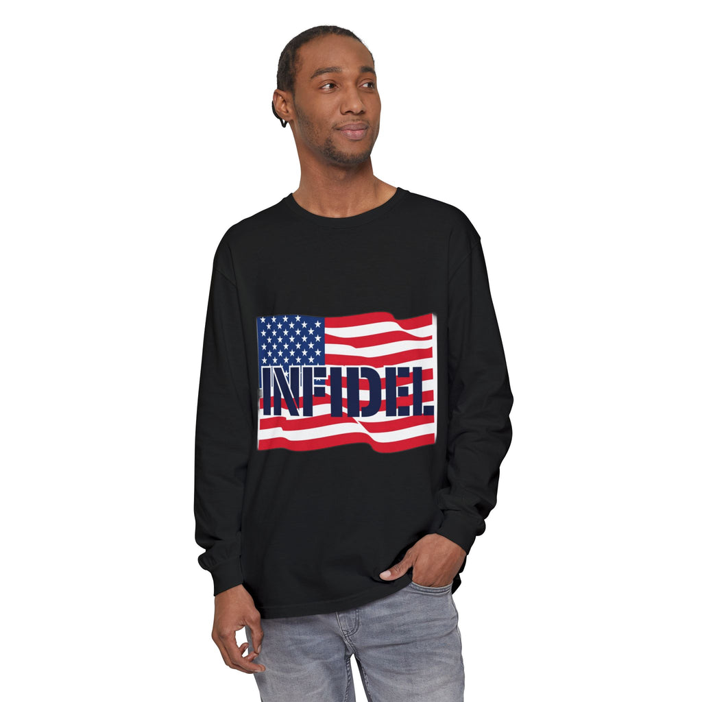 American-Bold Comfort Colors Long Sleeve