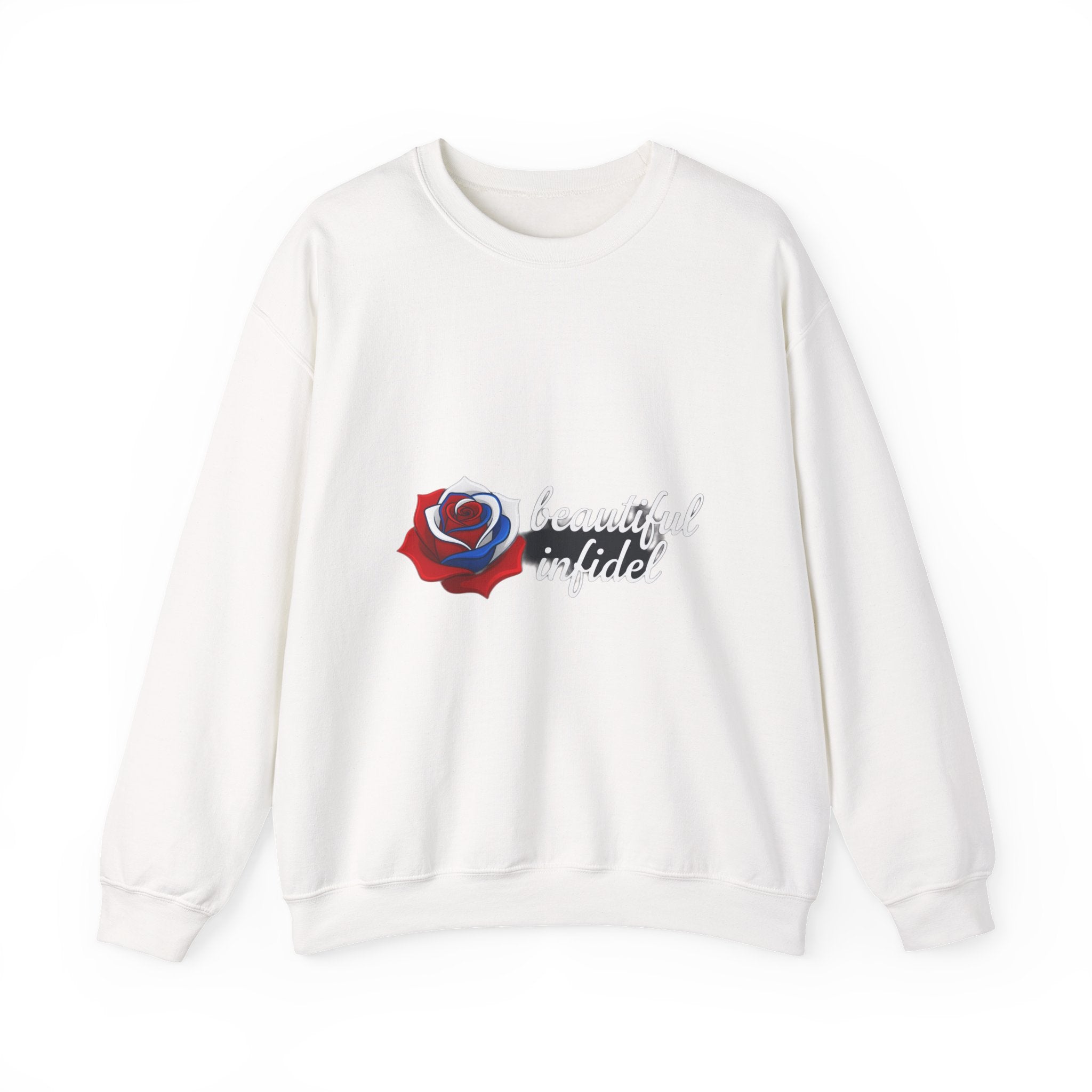 Infidel Beautiful Infidel  Gildan Crewneck Sweatshirt