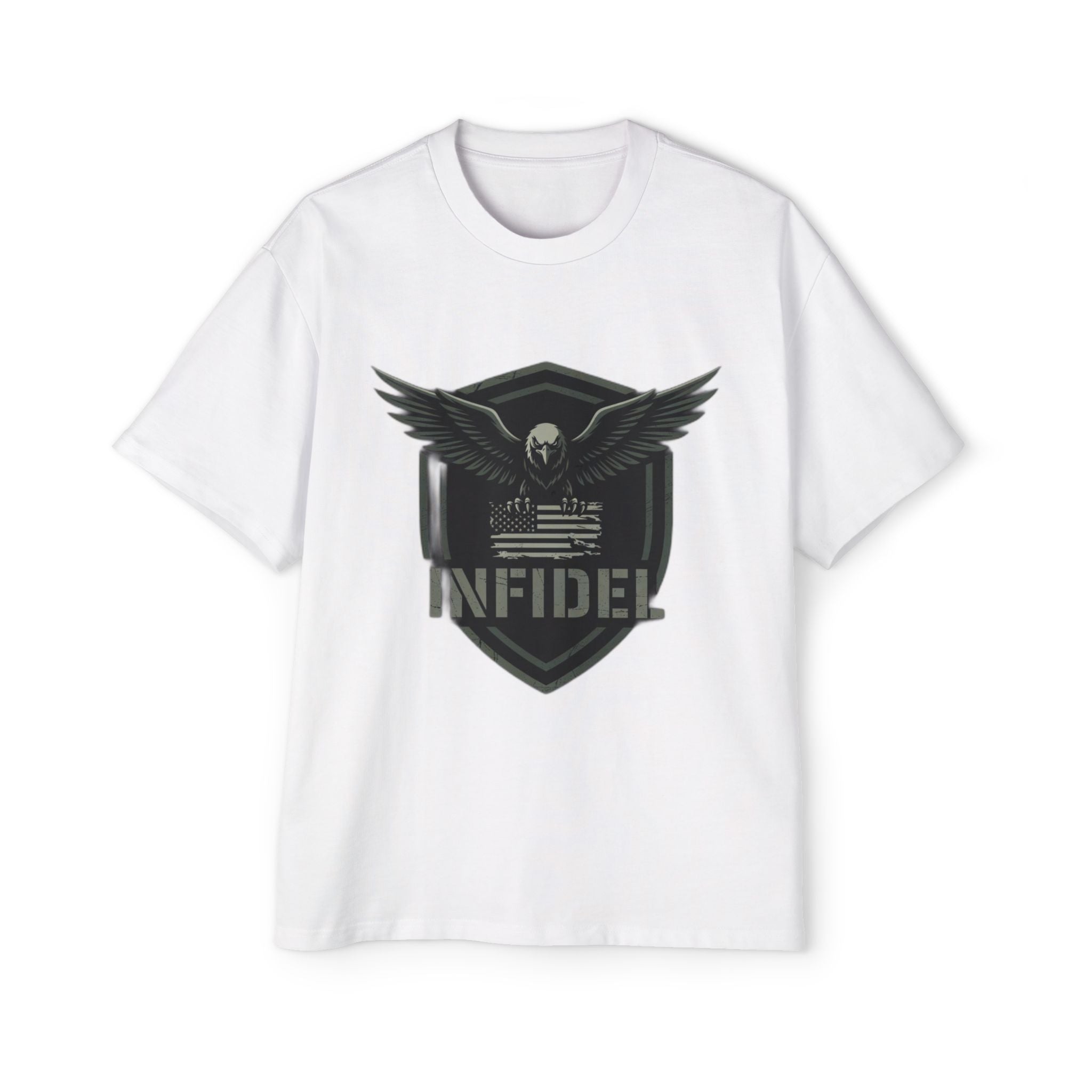 Eagle_Flag Heavy Oversized Tee