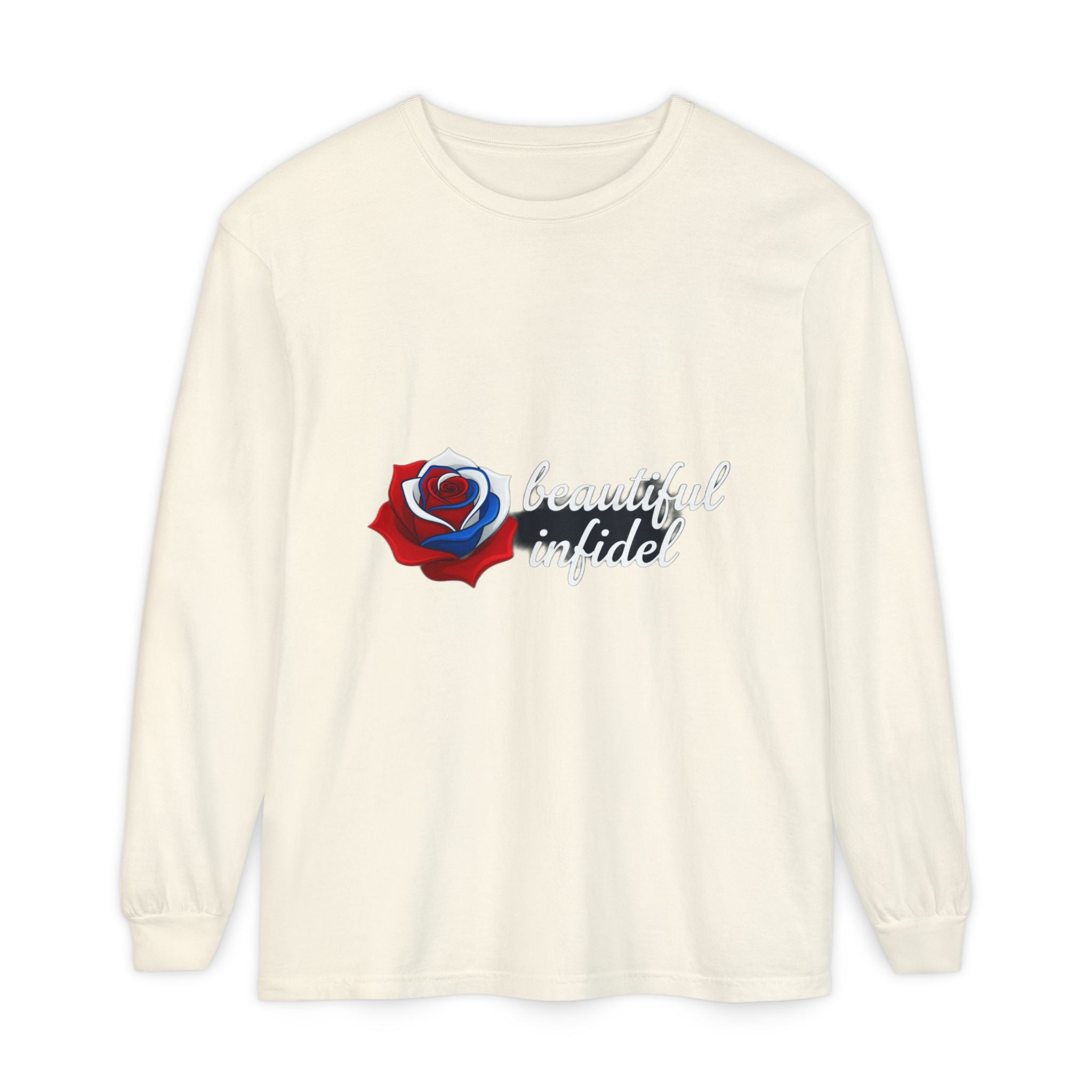 Infidel Beautiful Infidel  Comfort Colors Long Sleeve