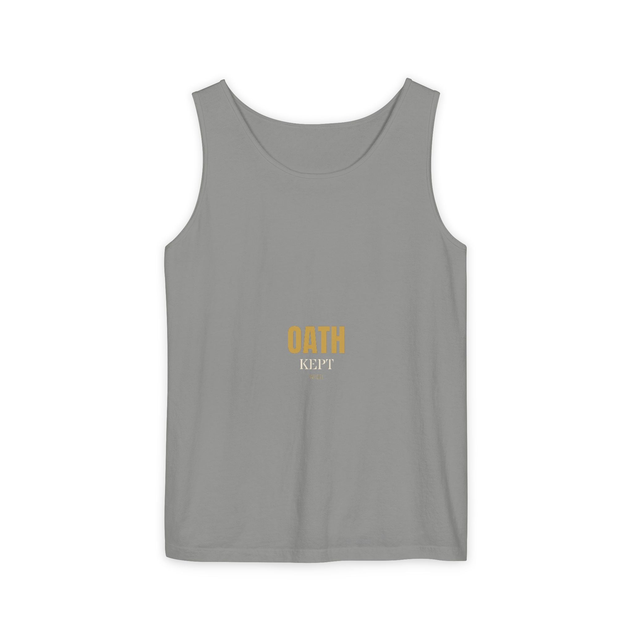 OATH KEPT Garment-Dyed Tank Top — Garment-dyed tank top, ringspun cotton, summer weight