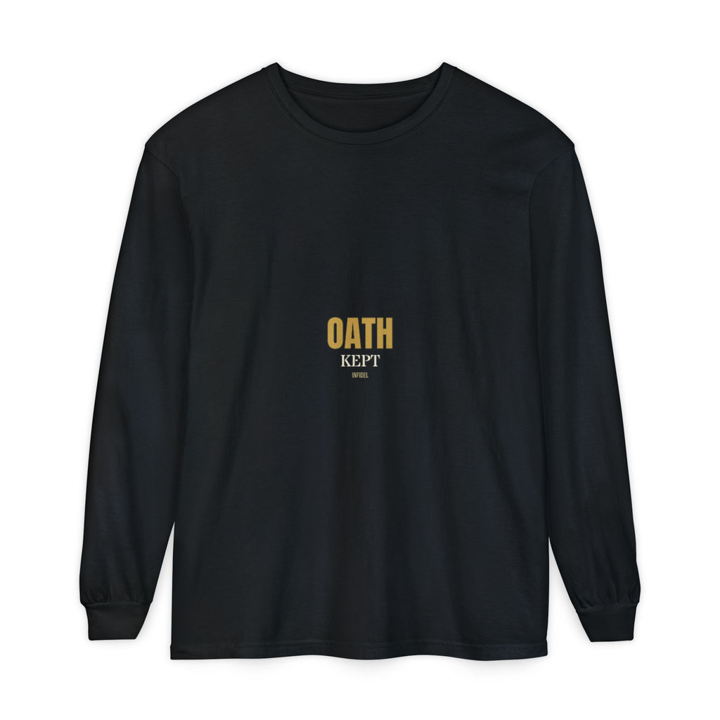 OATH KEPT Comfort Colors Long Sleeve — Comfort Colors long sleeve tee, garment-dyed, relaxed fit