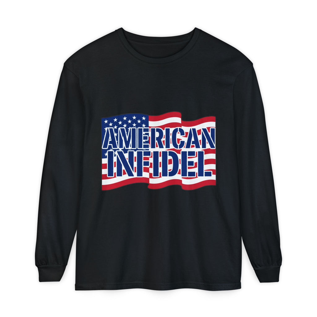 Infidel American Infidel Comfort Colors Long Sleeve