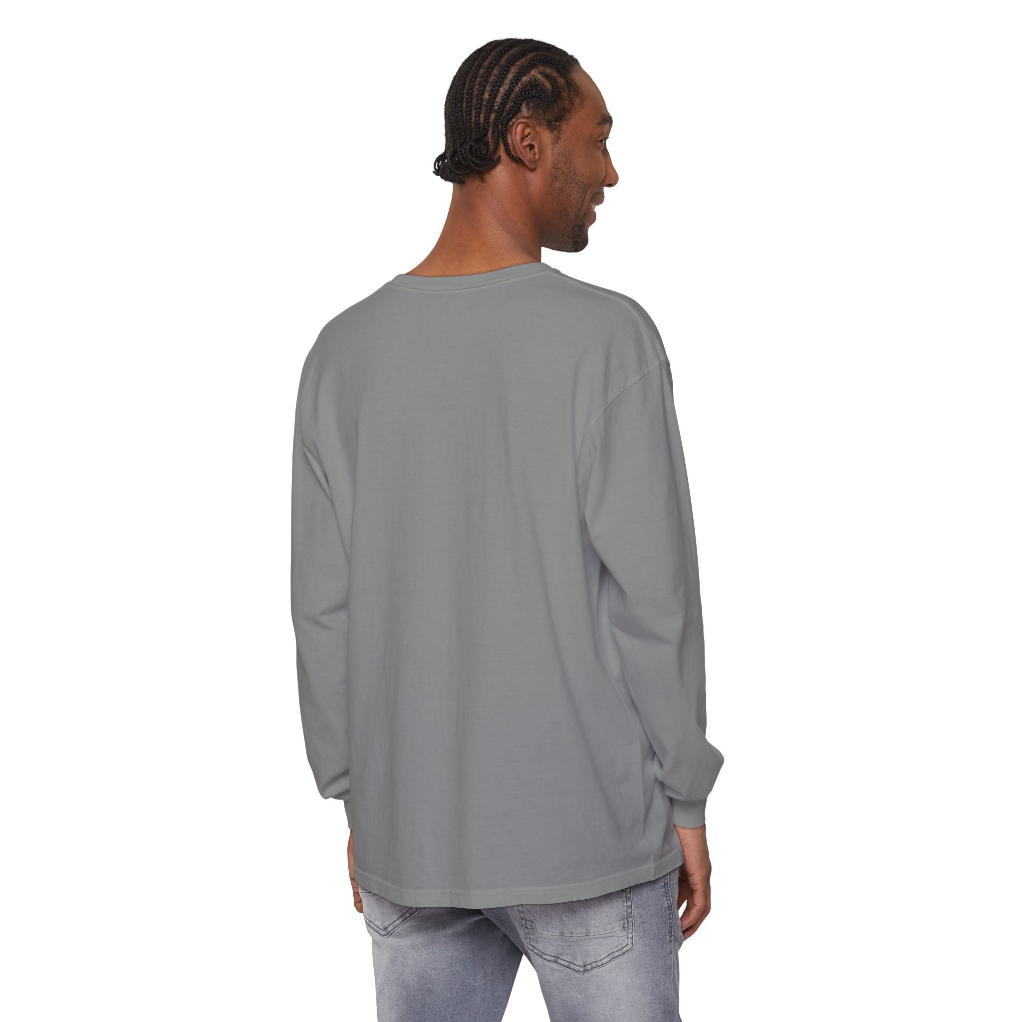 NO STEP BACK Comfort Colors Long Sleeve Long-sleeve - Infidel.me Patriotic Apparel