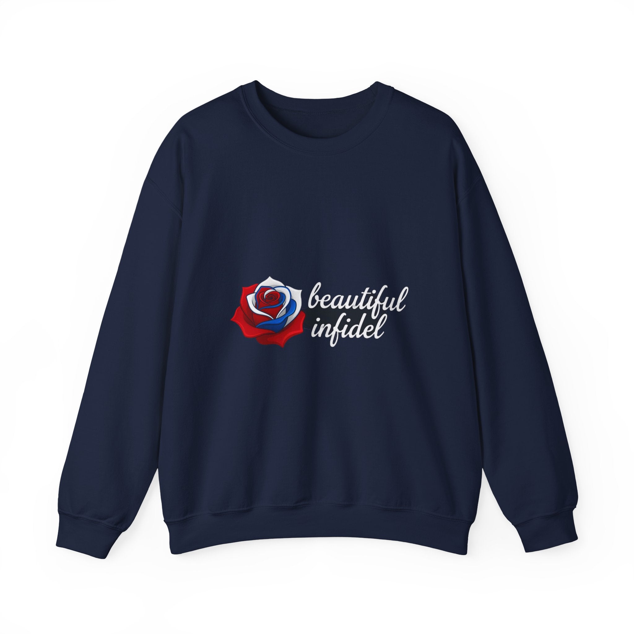 Infidel Beautiful Infidel  Gildan Crewneck Sweatshirt