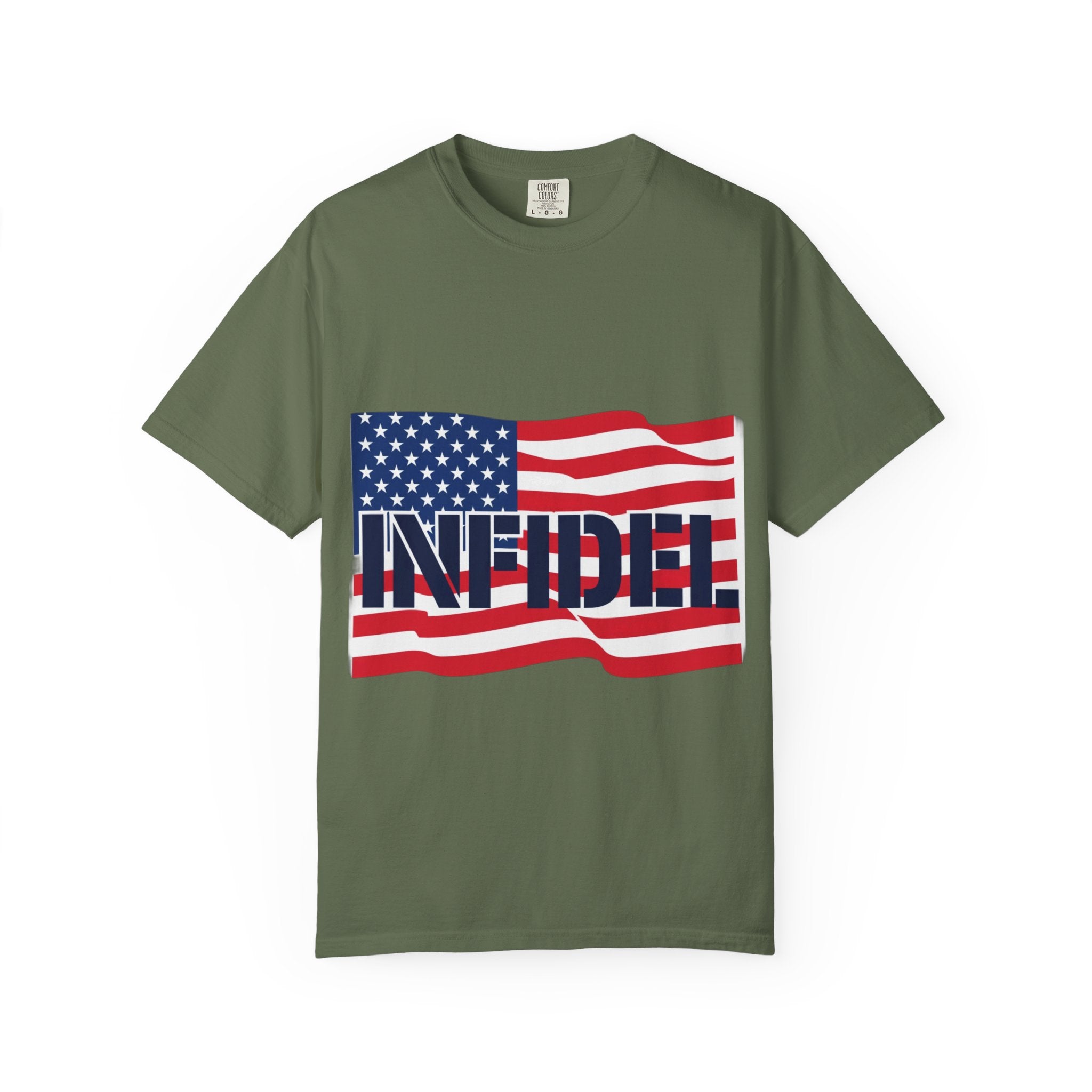 American-Bold Comfort Colors Tee