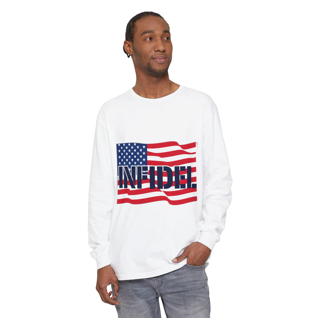 American-Bold Comfort Colors Long Sleeve