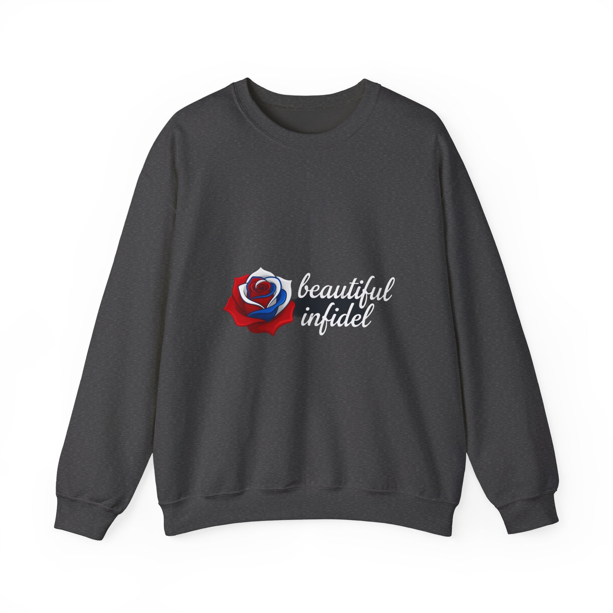 Infidel Beautiful Infidel  Gildan Crewneck Sweatshirt