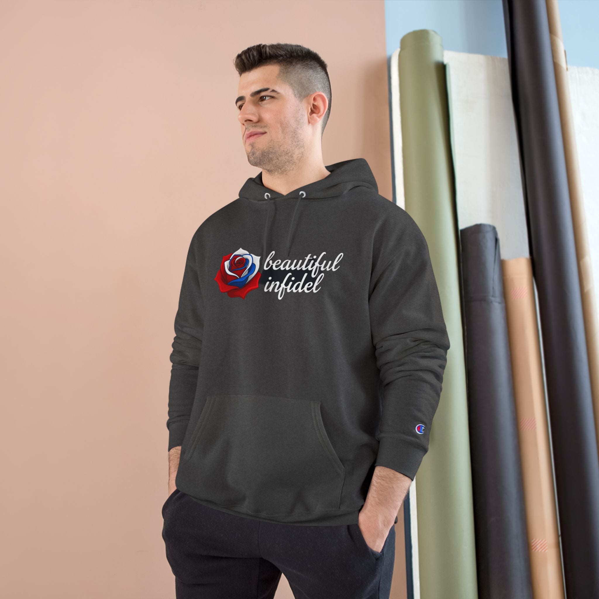 Infidel Beautiful Infidel  Champion Hoodie