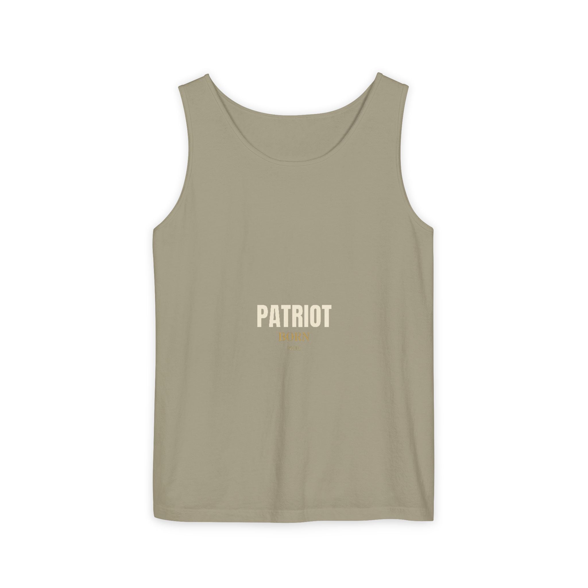 PATRIOT Garment-Dyed Tank Top — Garment-dyed tank top, ringspun cotton, summer weight