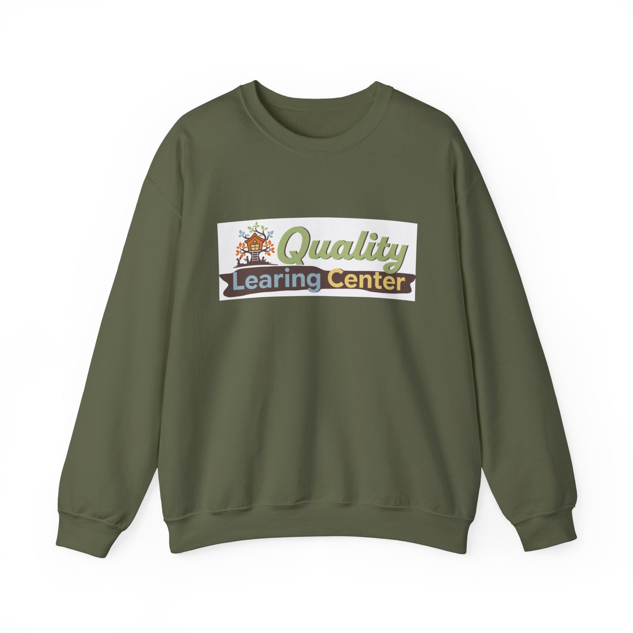Infidel Learning Center Tee Gildan Crewneck Sweatshirt