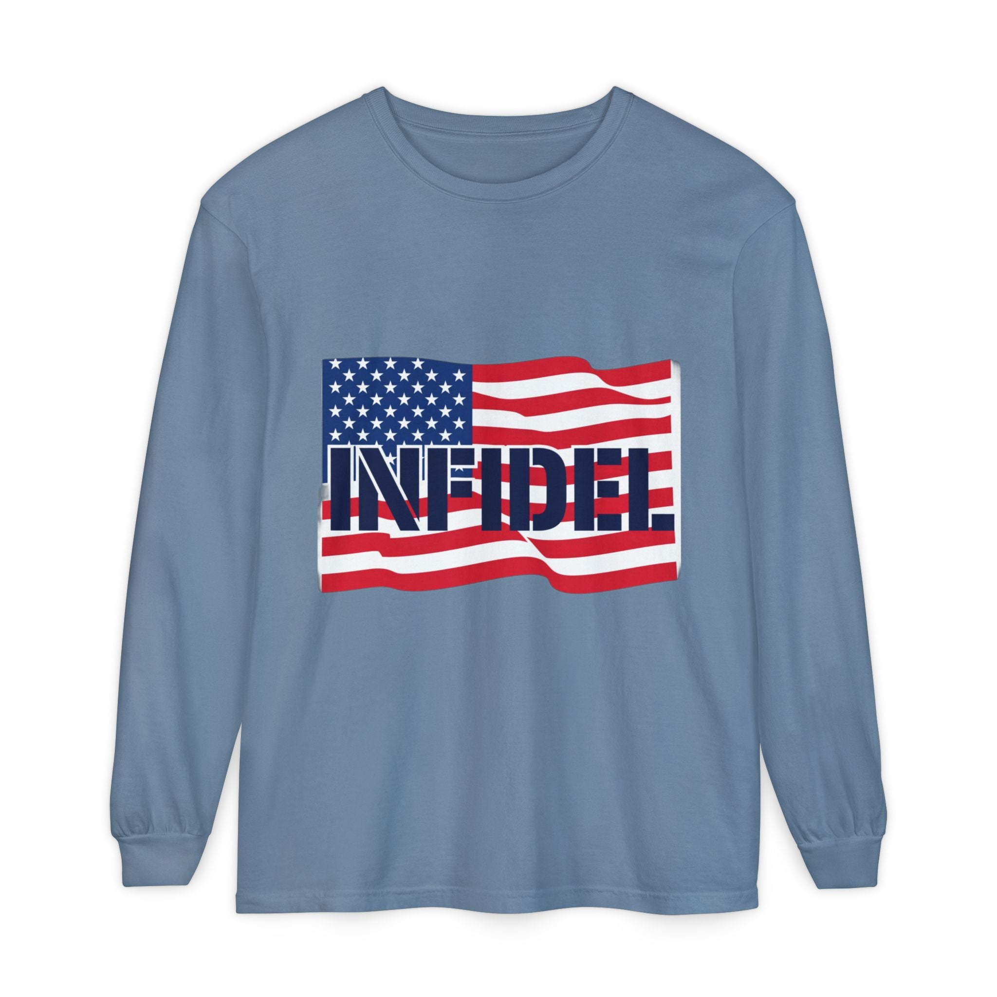 American-Bold Comfort Colors Long Sleeve