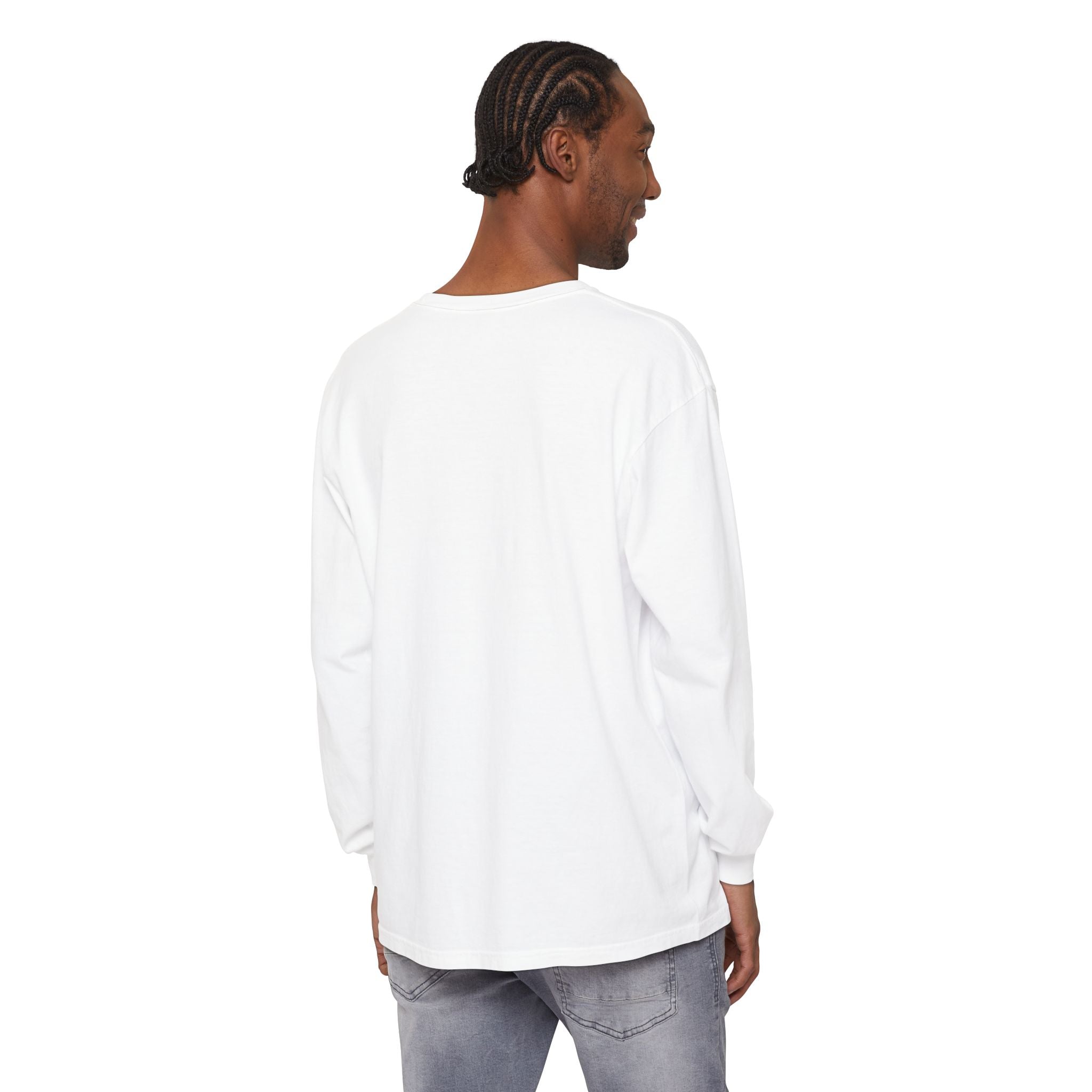 SHALL NOT BE Comfort Colors Long Sleeve — Comfort Colors long sleeve tee, garment-dyed, relaxed fit