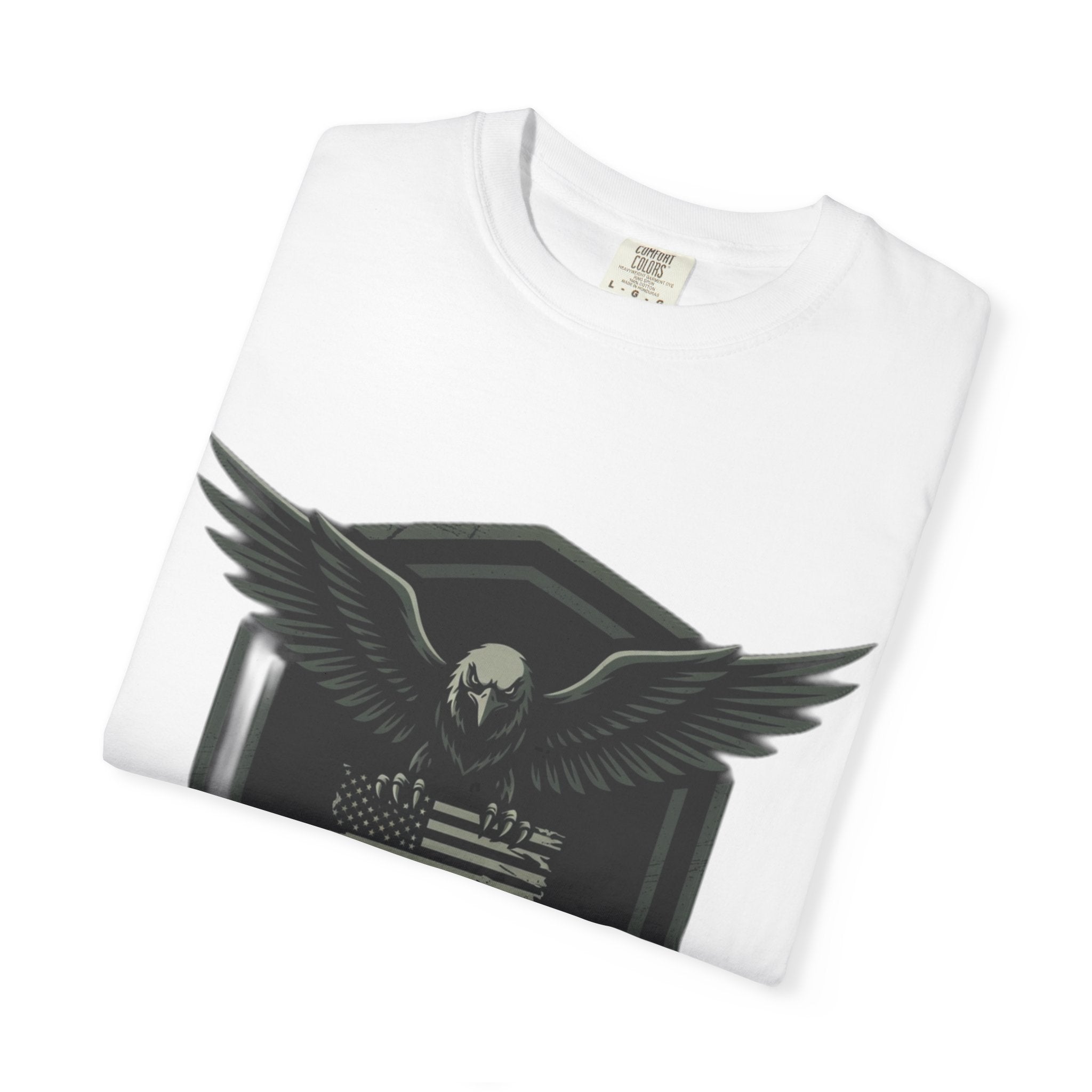 Eagle_Flag Comfort Colors Tee
