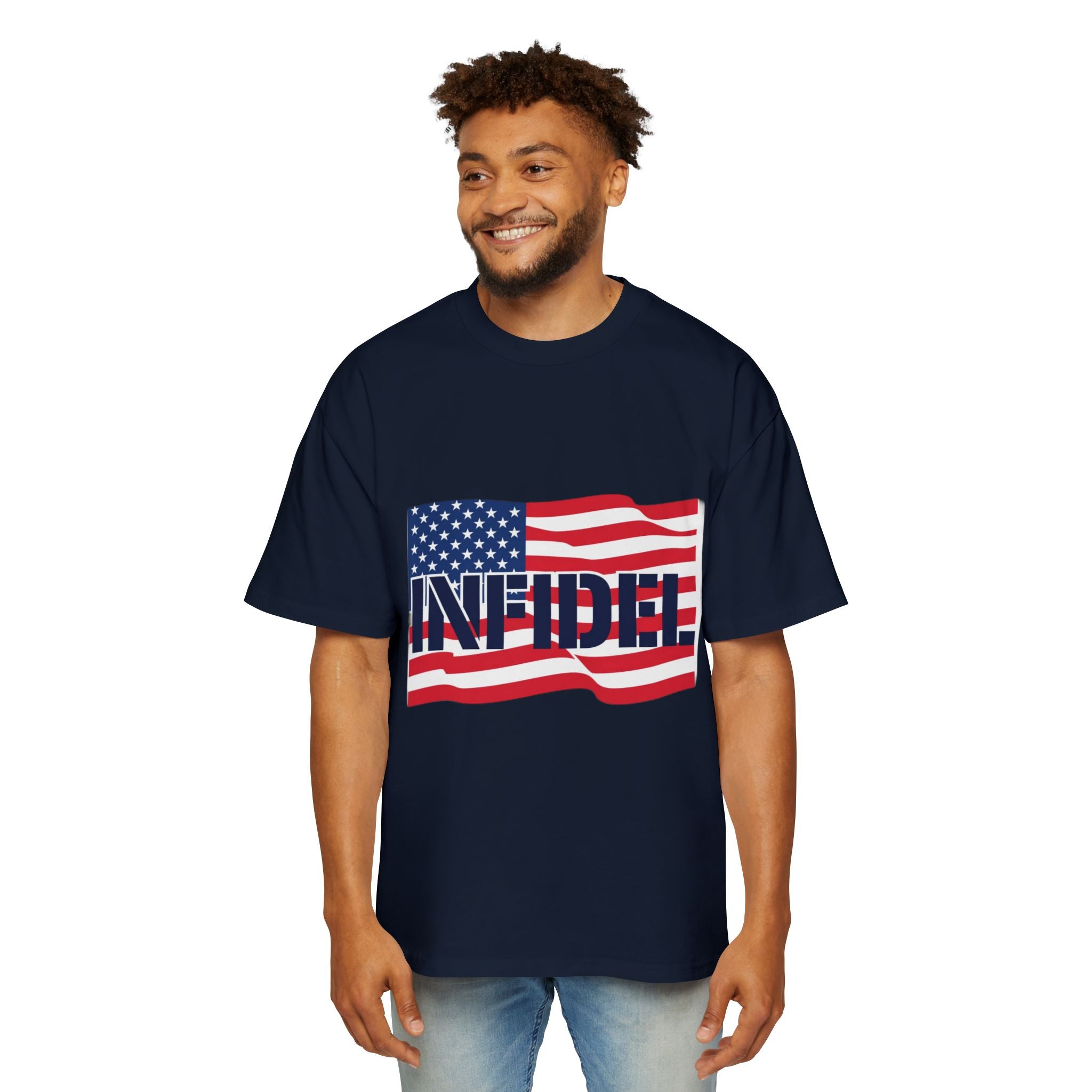 American-Bold Heavy Oversized Tee
