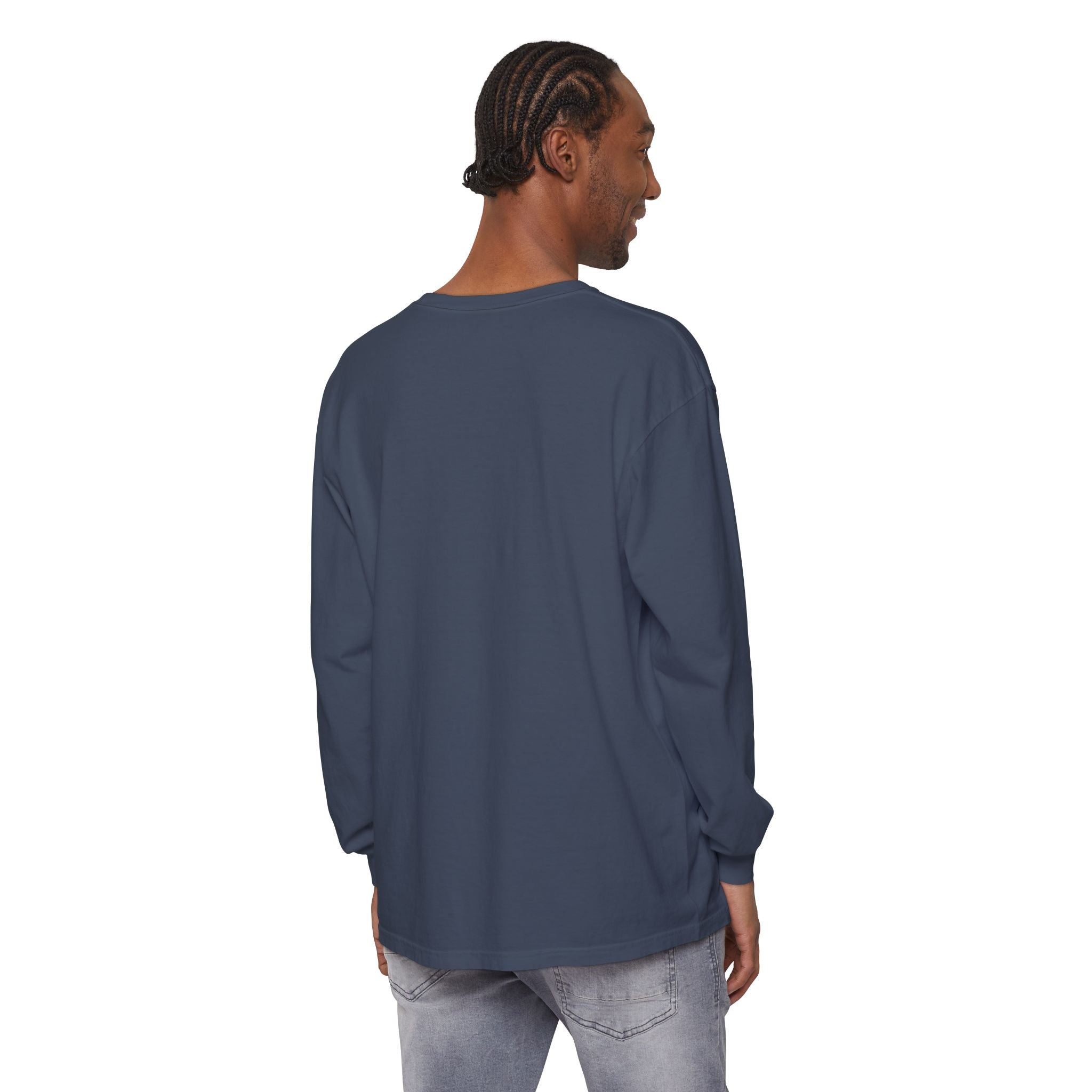 SHALL NOT BE Comfort Colors Long Sleeve — Comfort Colors long sleeve tee, garment-dyed, relaxed fit