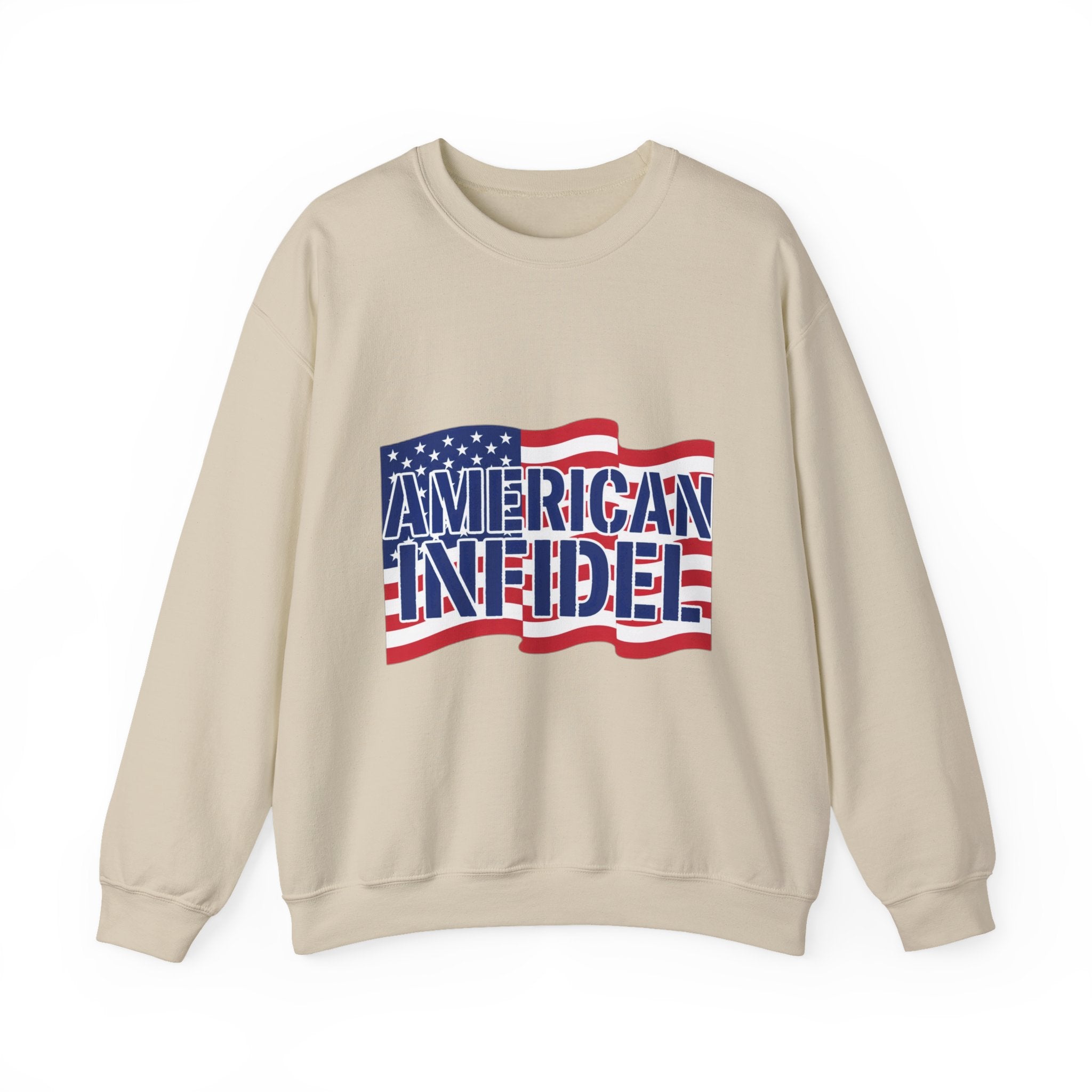 Infidel American Infidel Gildan Crewneck Sweatshirt
