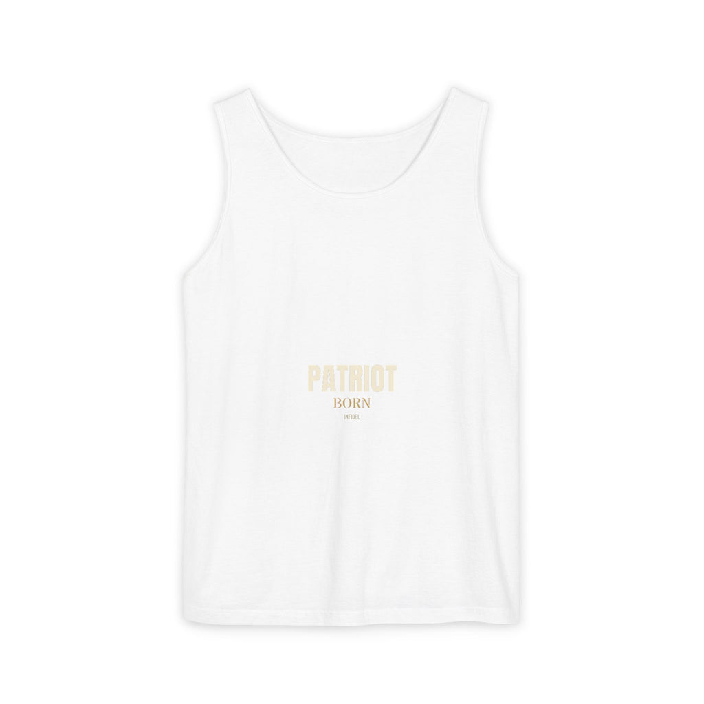 PATRIOT Garment-Dyed Tank Top — Garment-dyed tank top, ringspun cotton, summer weight