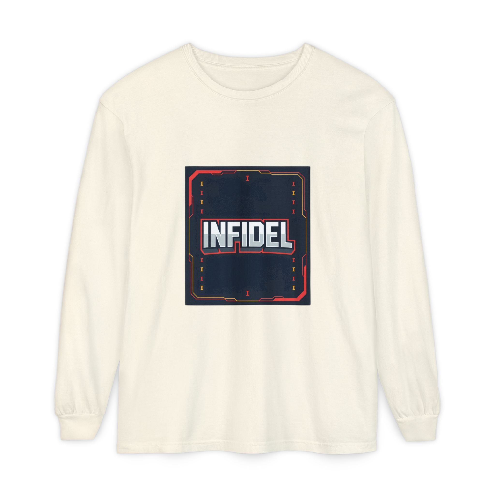 Infidel Pong  Comfort Colors Long Sleeve