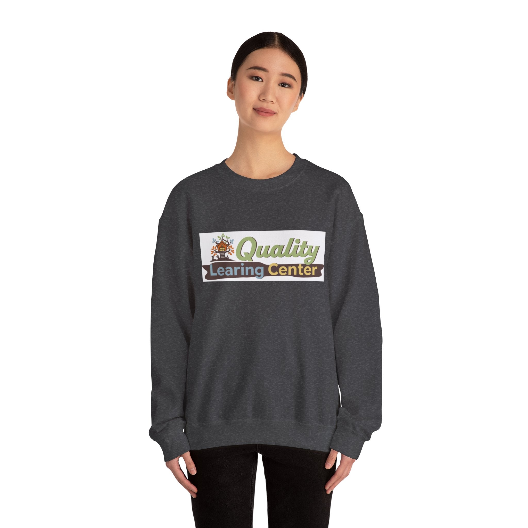 Infidel Learning Center Tee Gildan Crewneck Sweatshirt