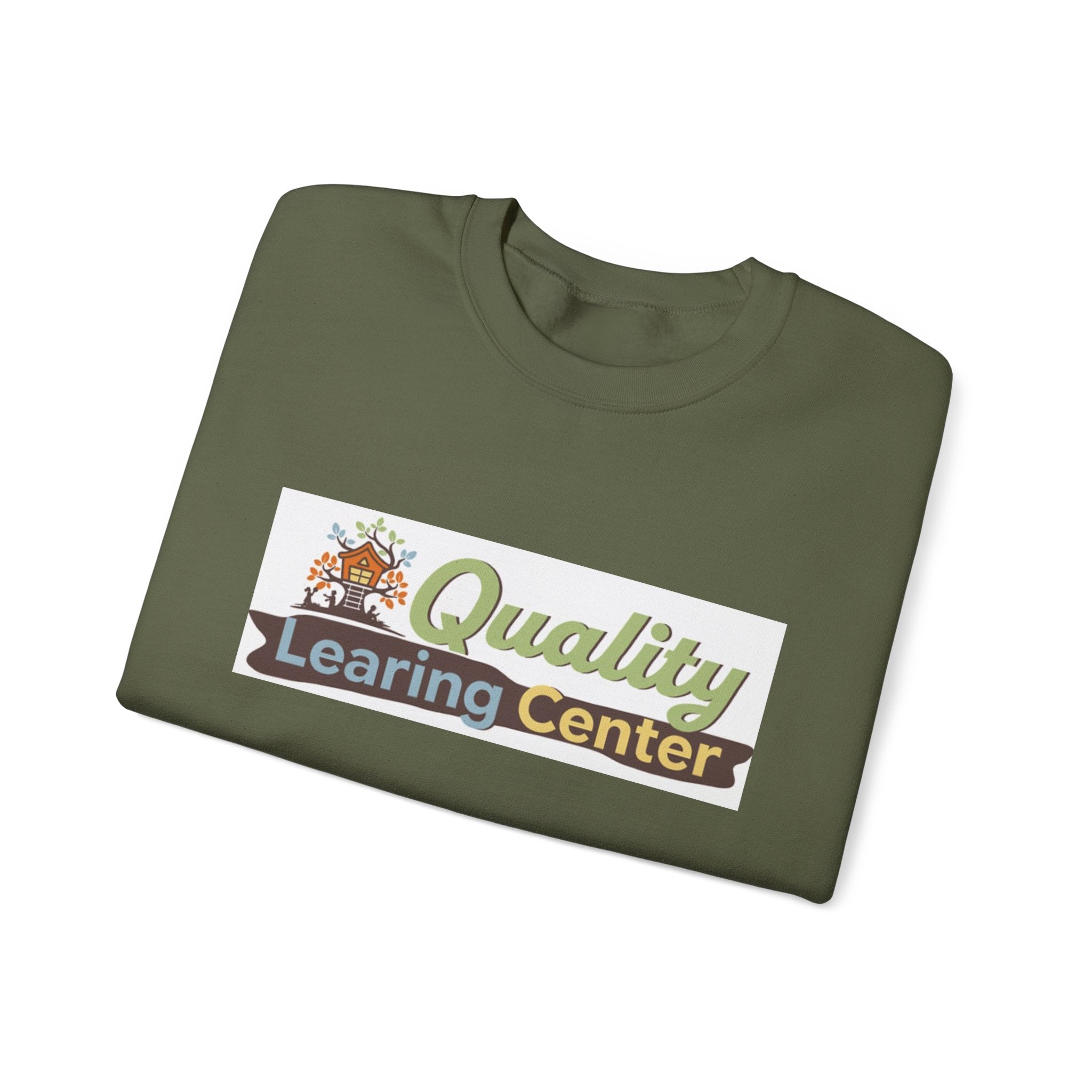 Infidel Learning Center Tee Gildan Crewneck Sweatshirt