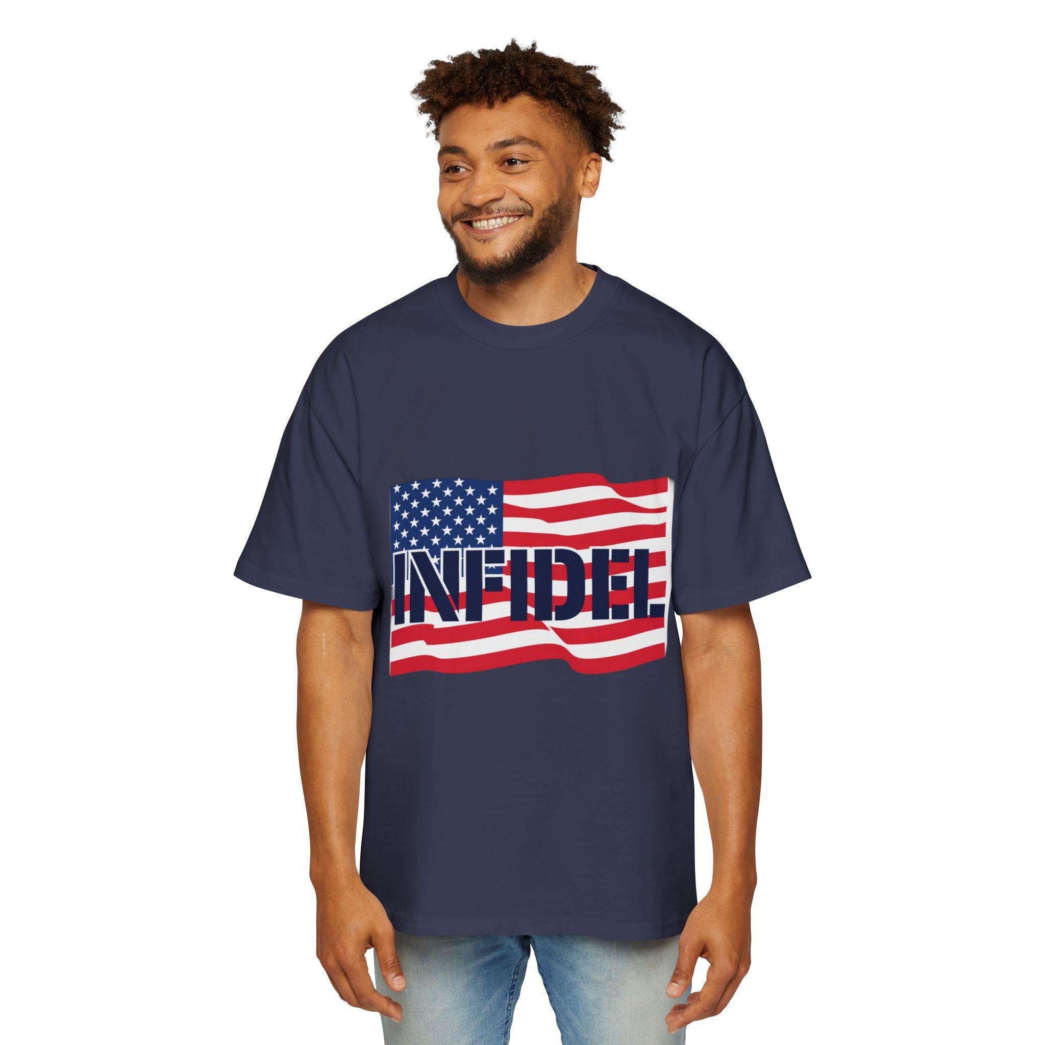 American-Bold Heavy Oversized Tee