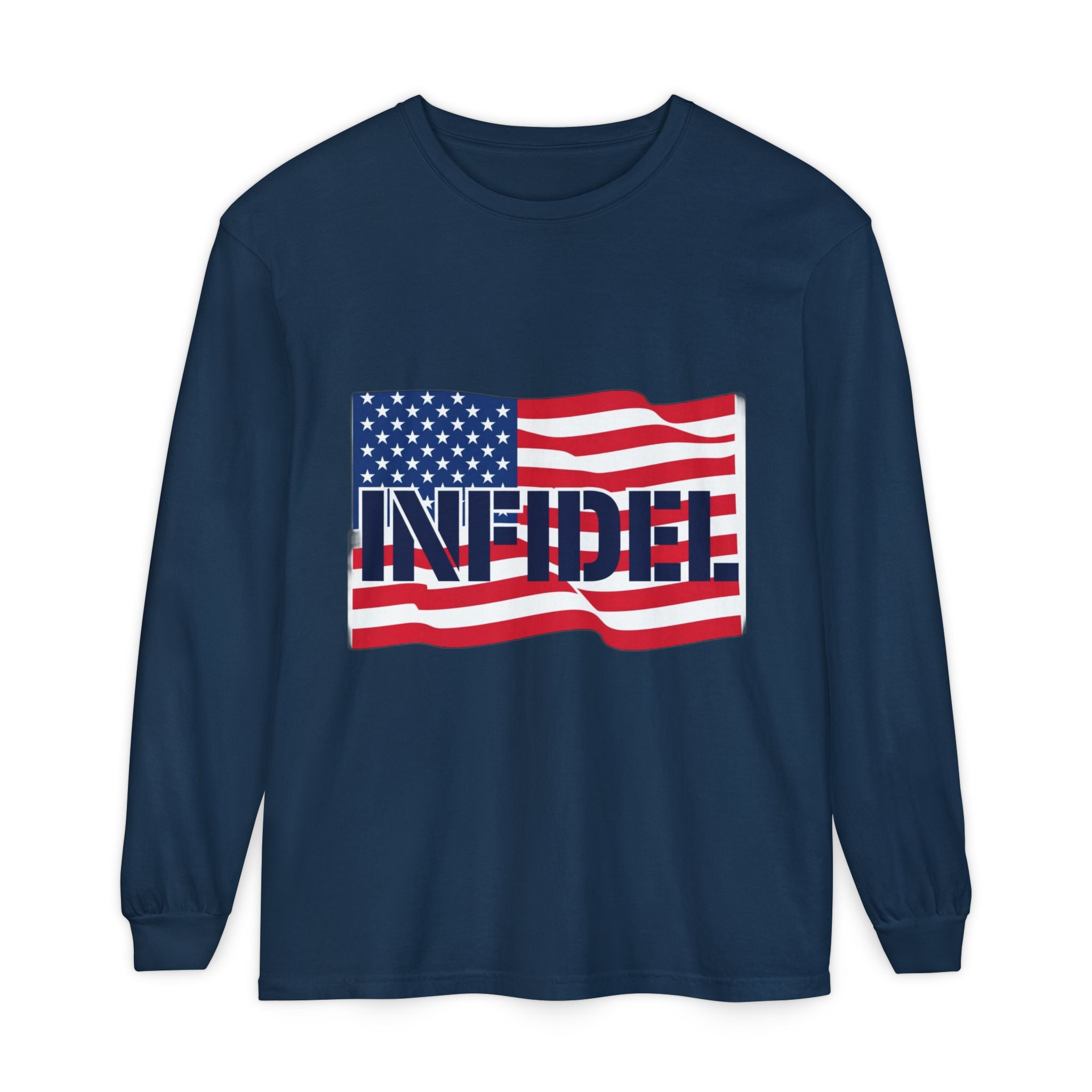 American-Bold Comfort Colors Long Sleeve
