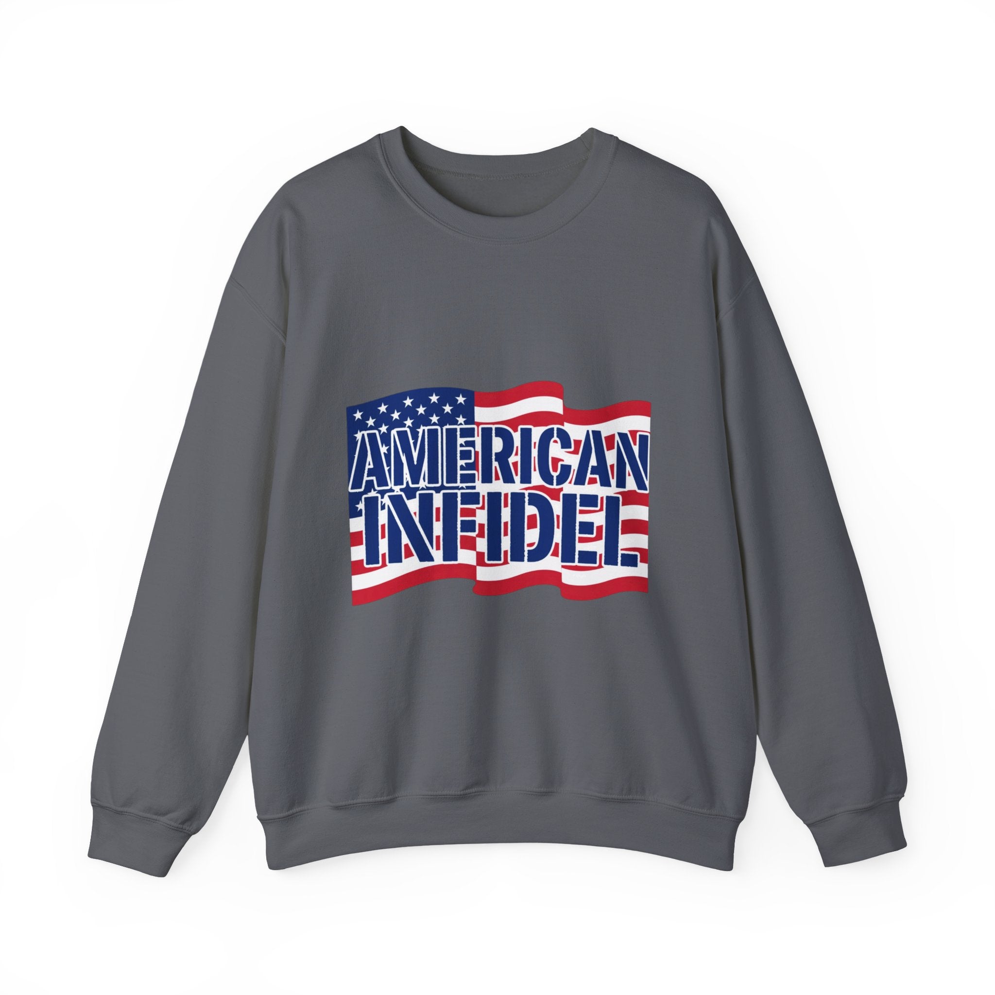 Infidel American Infidel Gildan Crewneck Sweatshirt