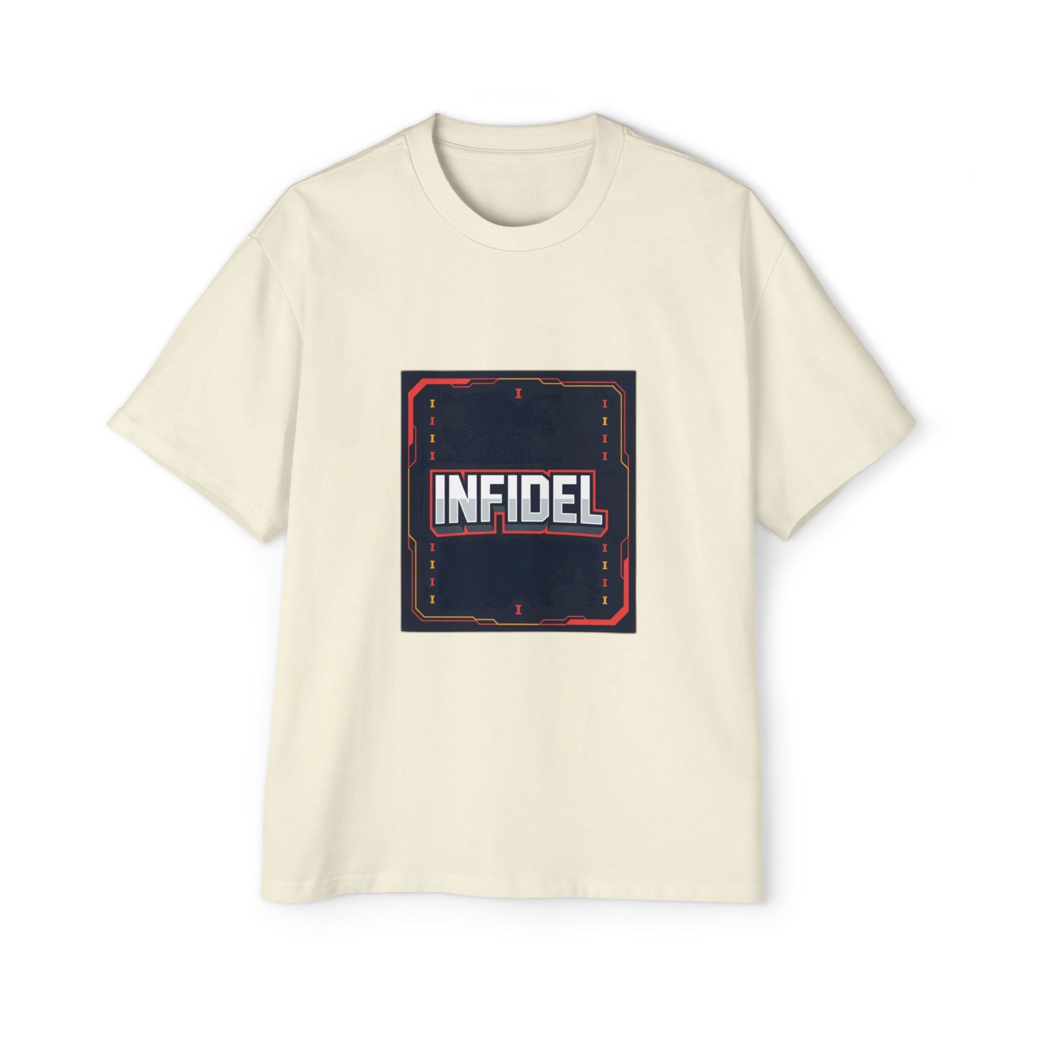 Infidel Pong  Heavy Oversized Tee