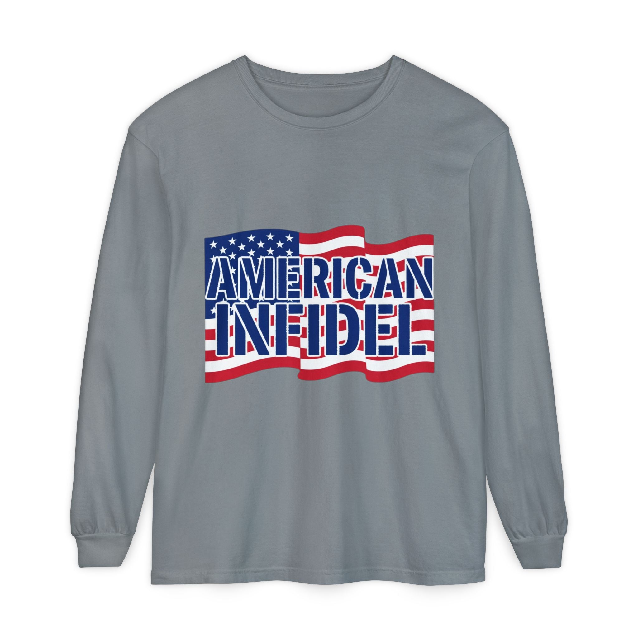 Infidel American Infidel Comfort Colors Long Sleeve