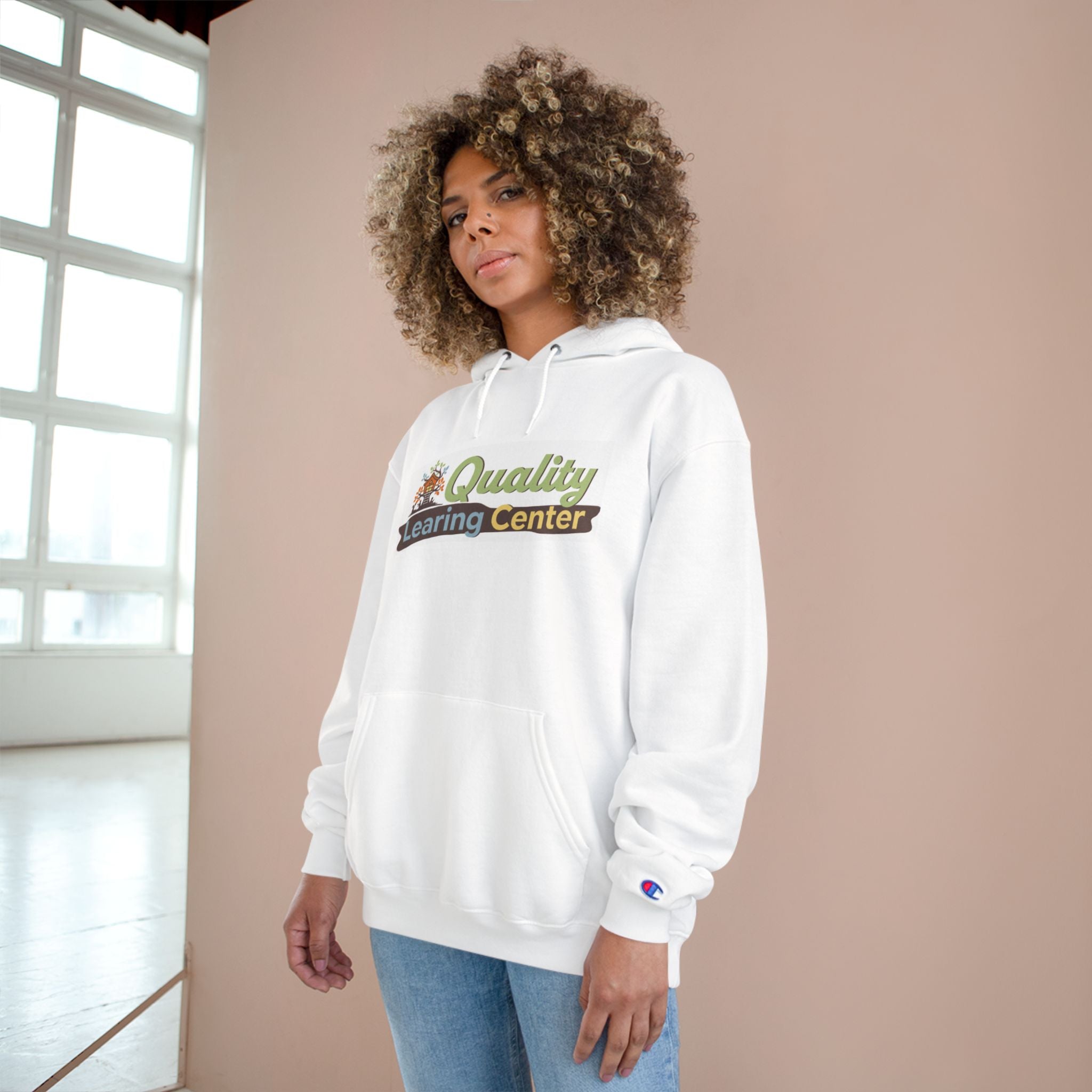 Infidel Learning Center Tee Champion Hoodie