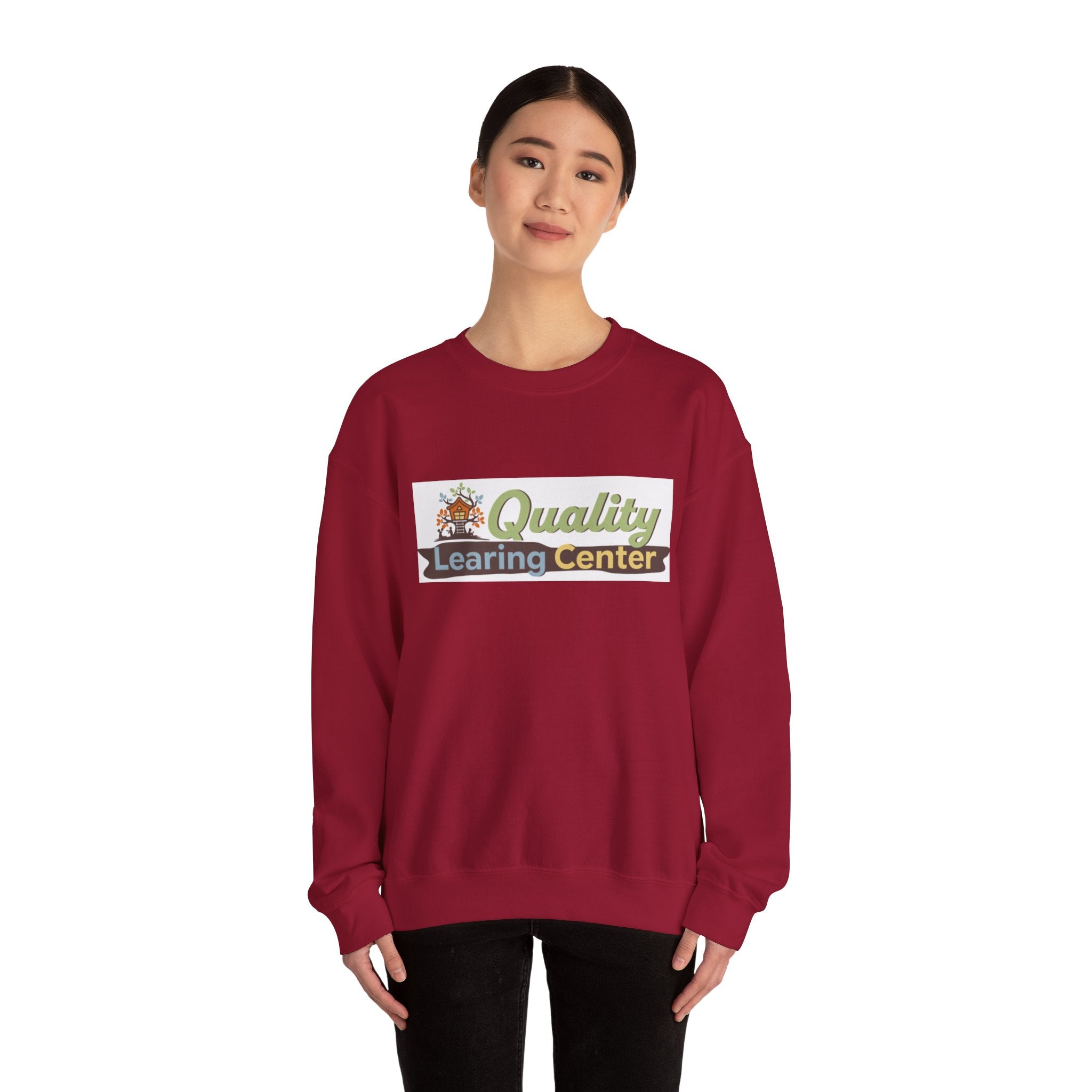 Infidel Learning Center Tee Gildan Crewneck Sweatshirt