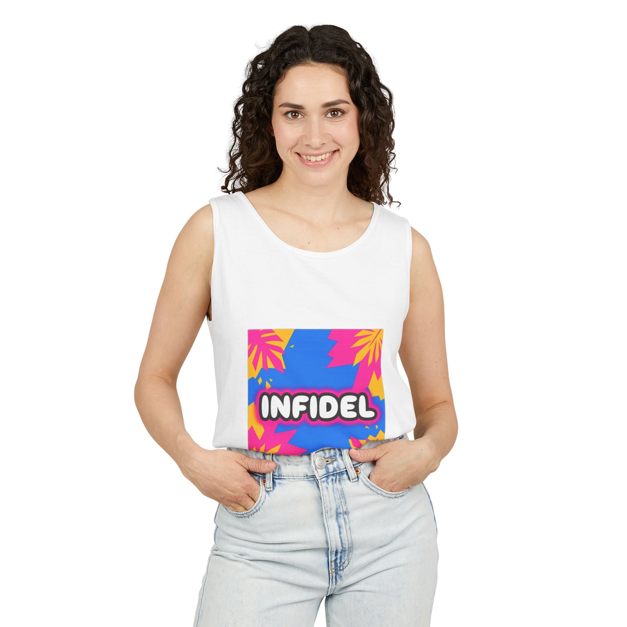 Rad-Infidel Garment-Dyed Tank Top