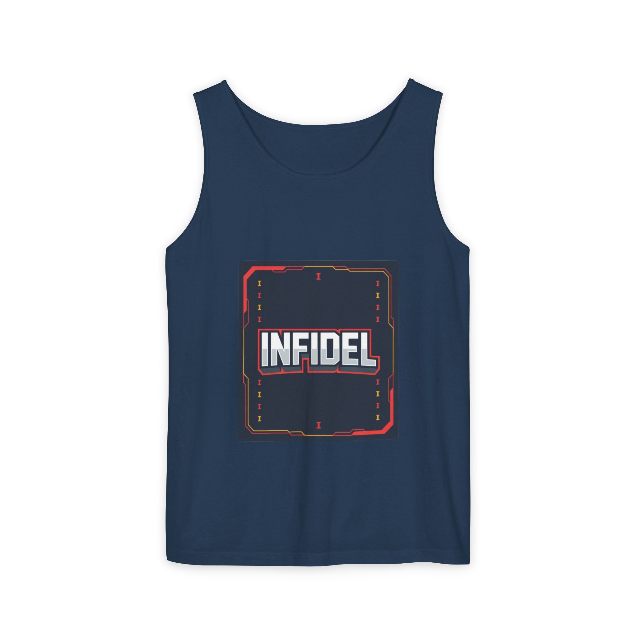 Infidel Pong  Garment-Dyed Tank Top