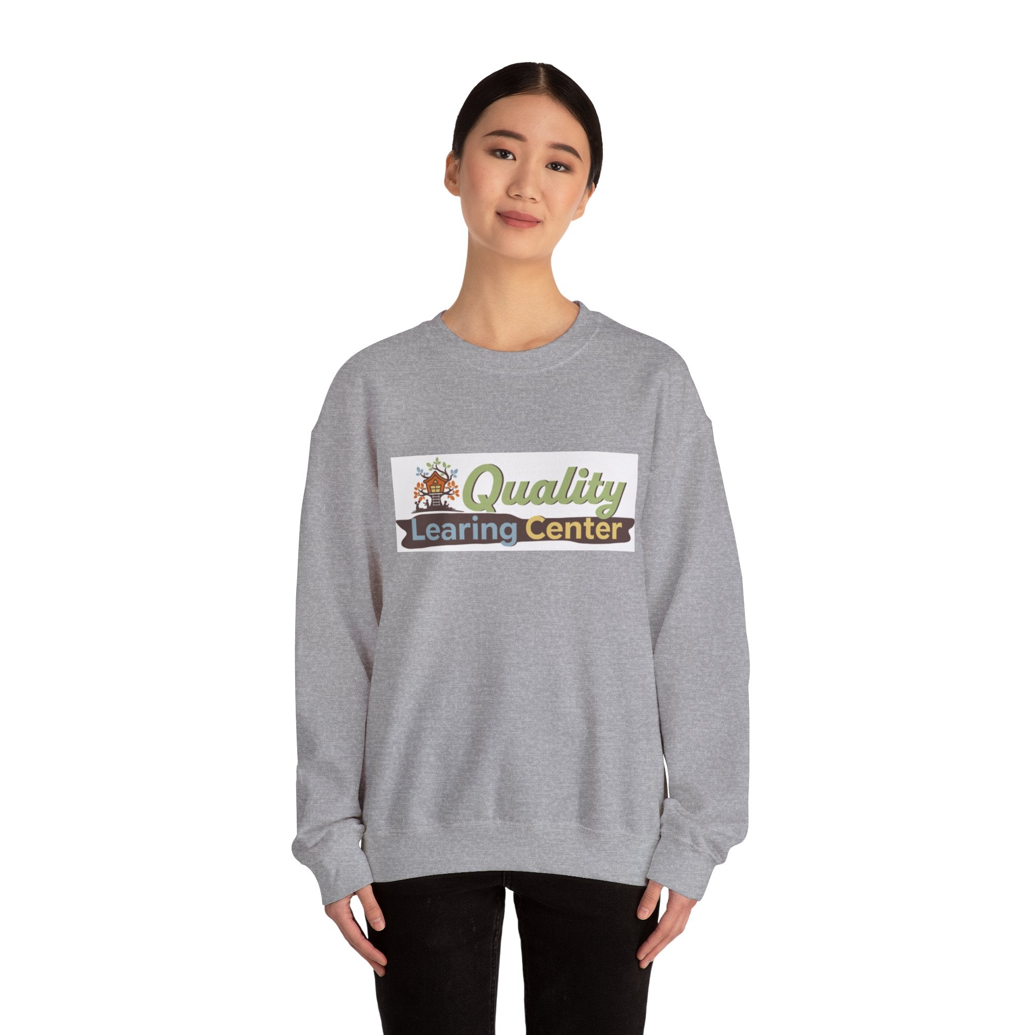 Infidel Learning Center Tee Gildan Crewneck Sweatshirt