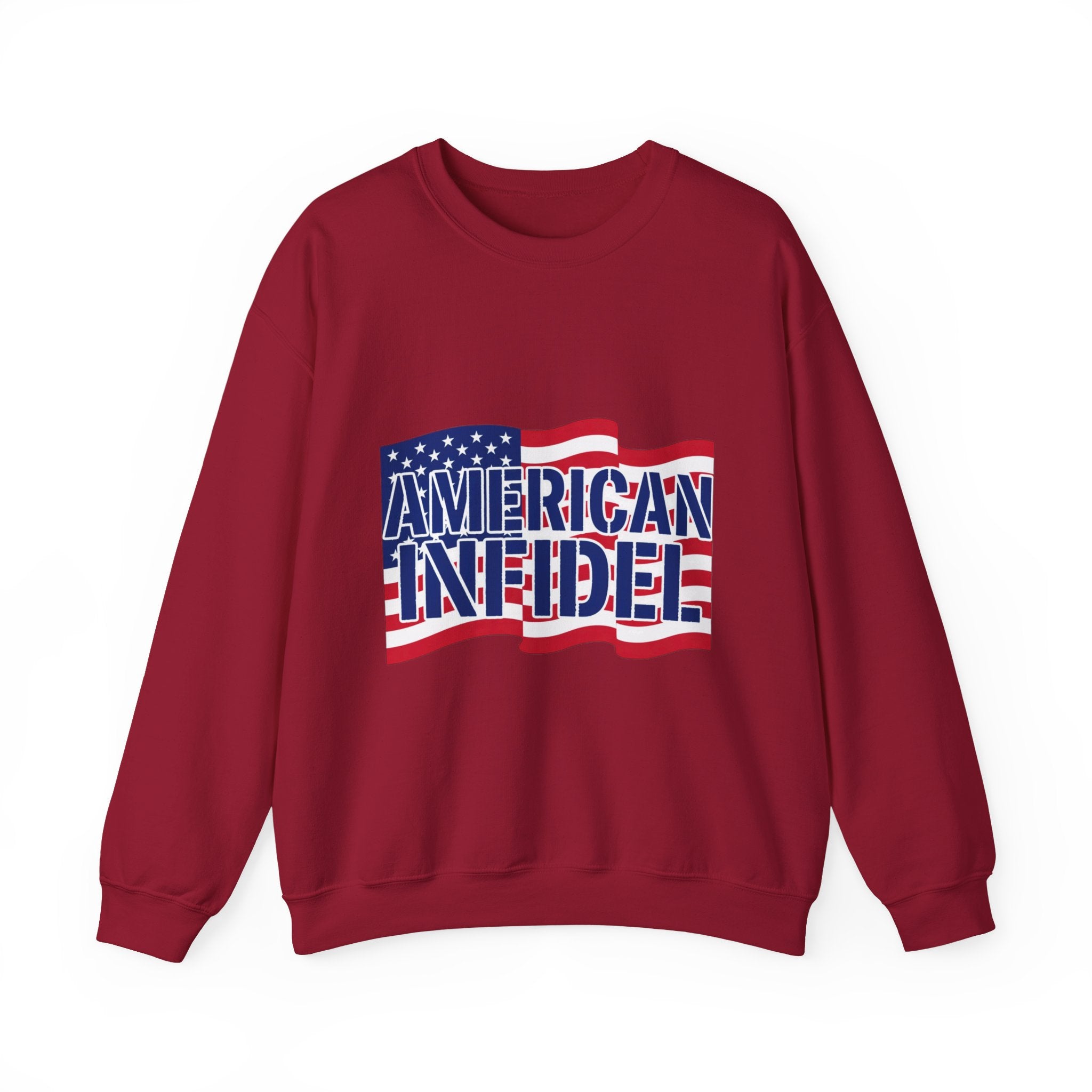 Infidel American Infidel Gildan Crewneck Sweatshirt