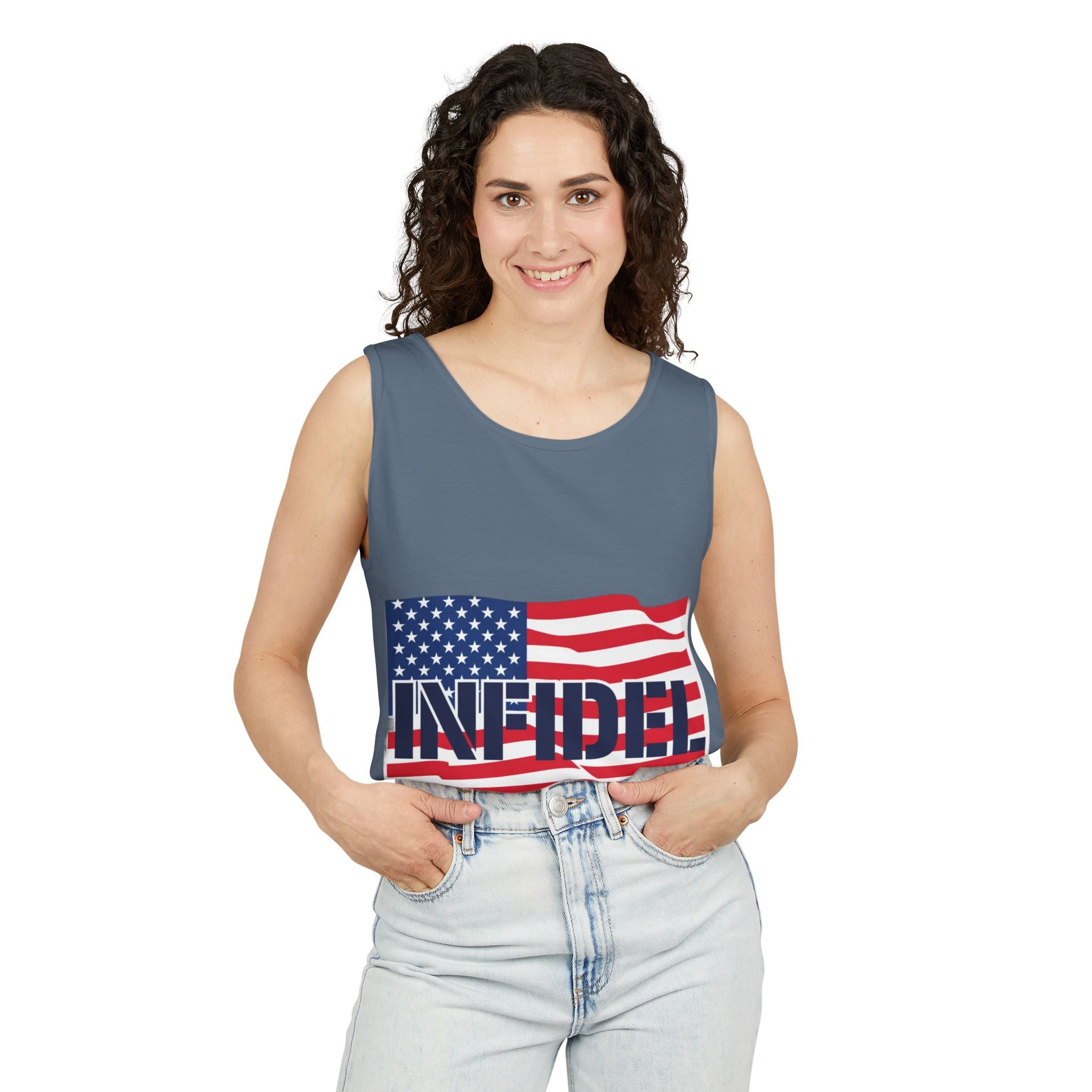 American-Bold Garment-Dyed Tank Top
