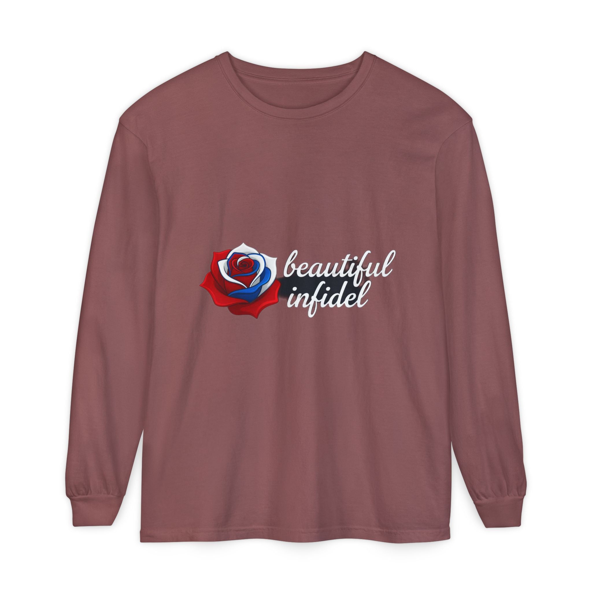Infidel Beautiful Infidel  Comfort Colors Long Sleeve