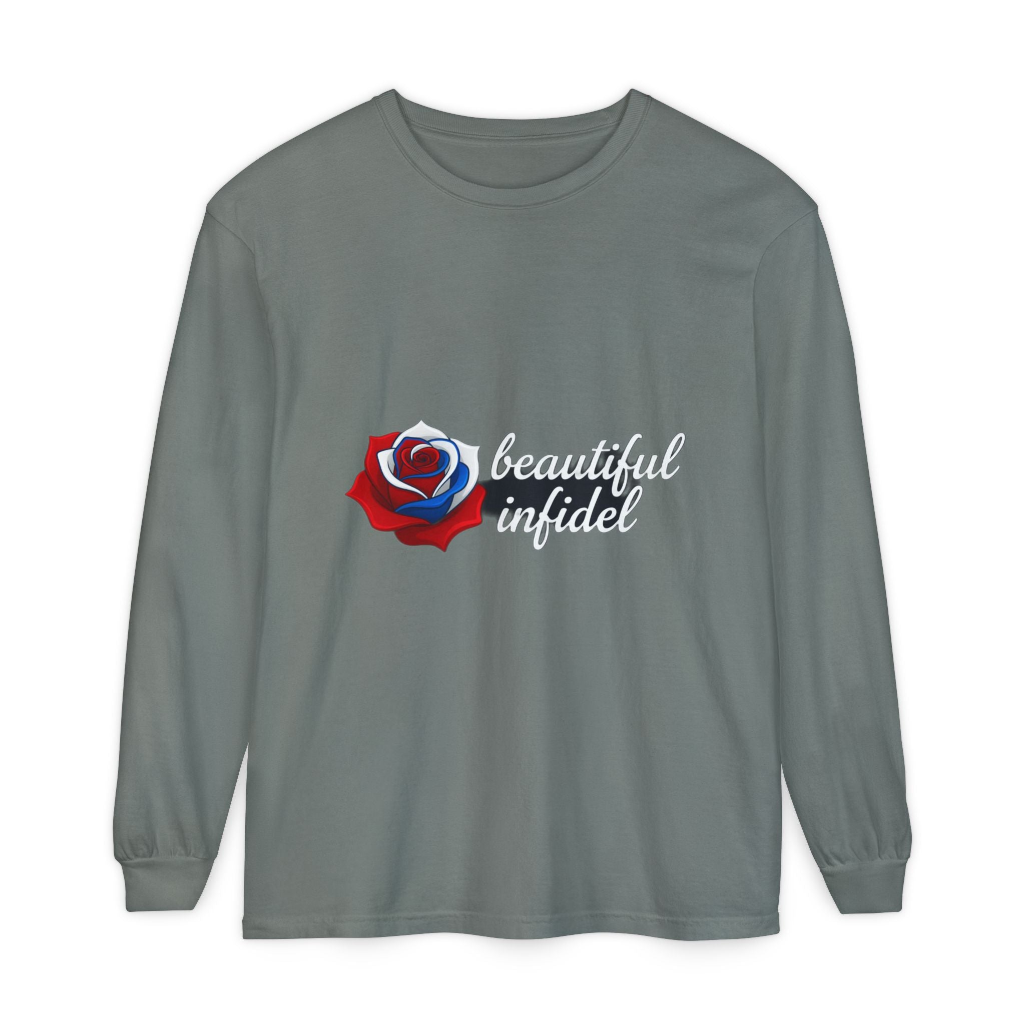 Infidel Beautiful Infidel  Comfort Colors Long Sleeve