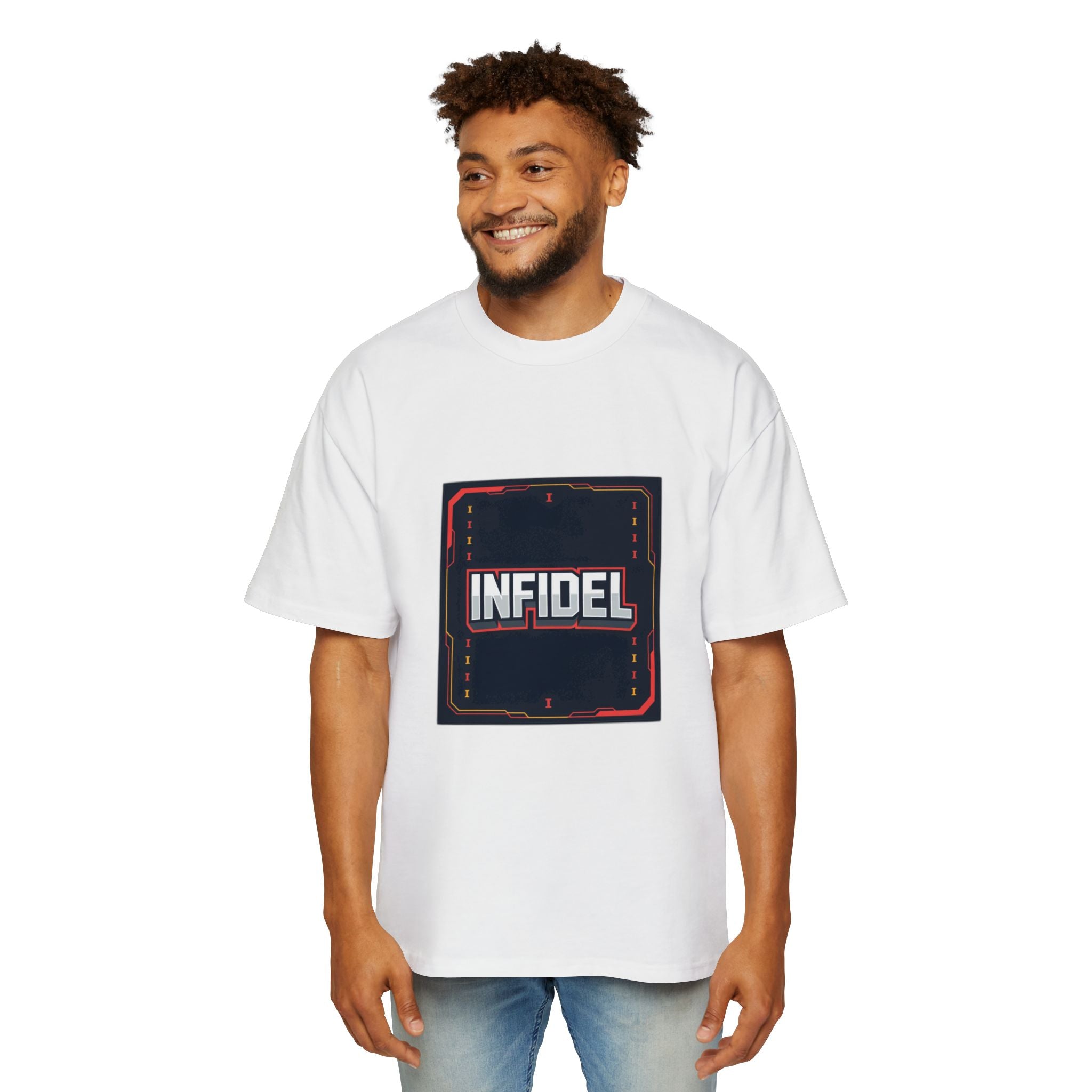 Infidel Pong  Heavy Oversized Tee