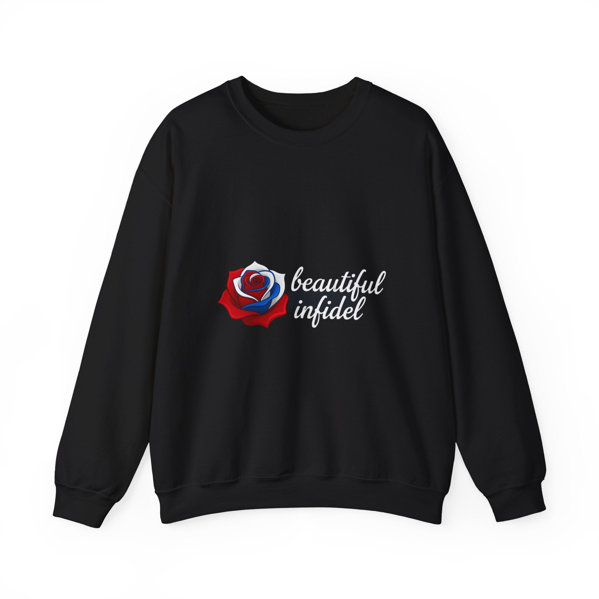 Infidel Beautiful Infidel  Gildan Crewneck Sweatshirt
