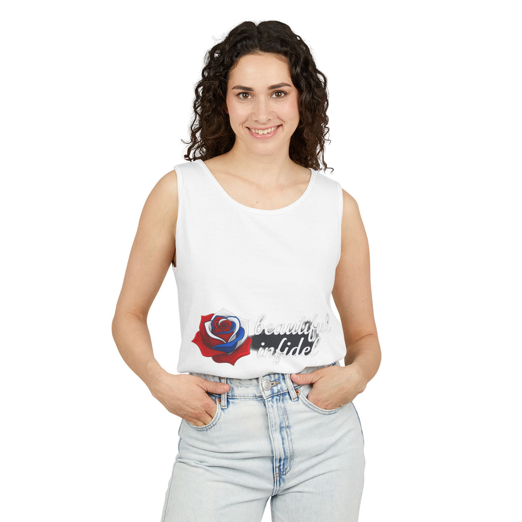 Infidel Beautiful Infidel  Garment-Dyed Tank Top