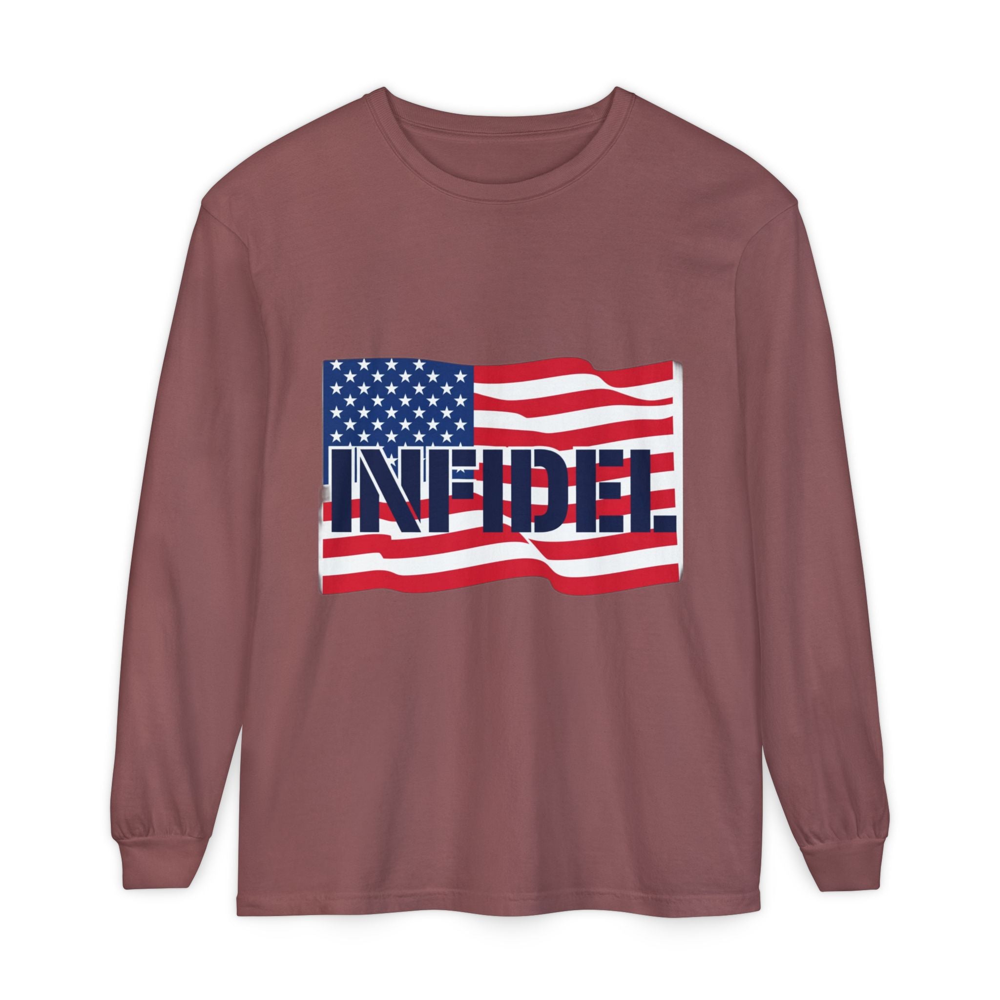 American-Bold Comfort Colors Long Sleeve