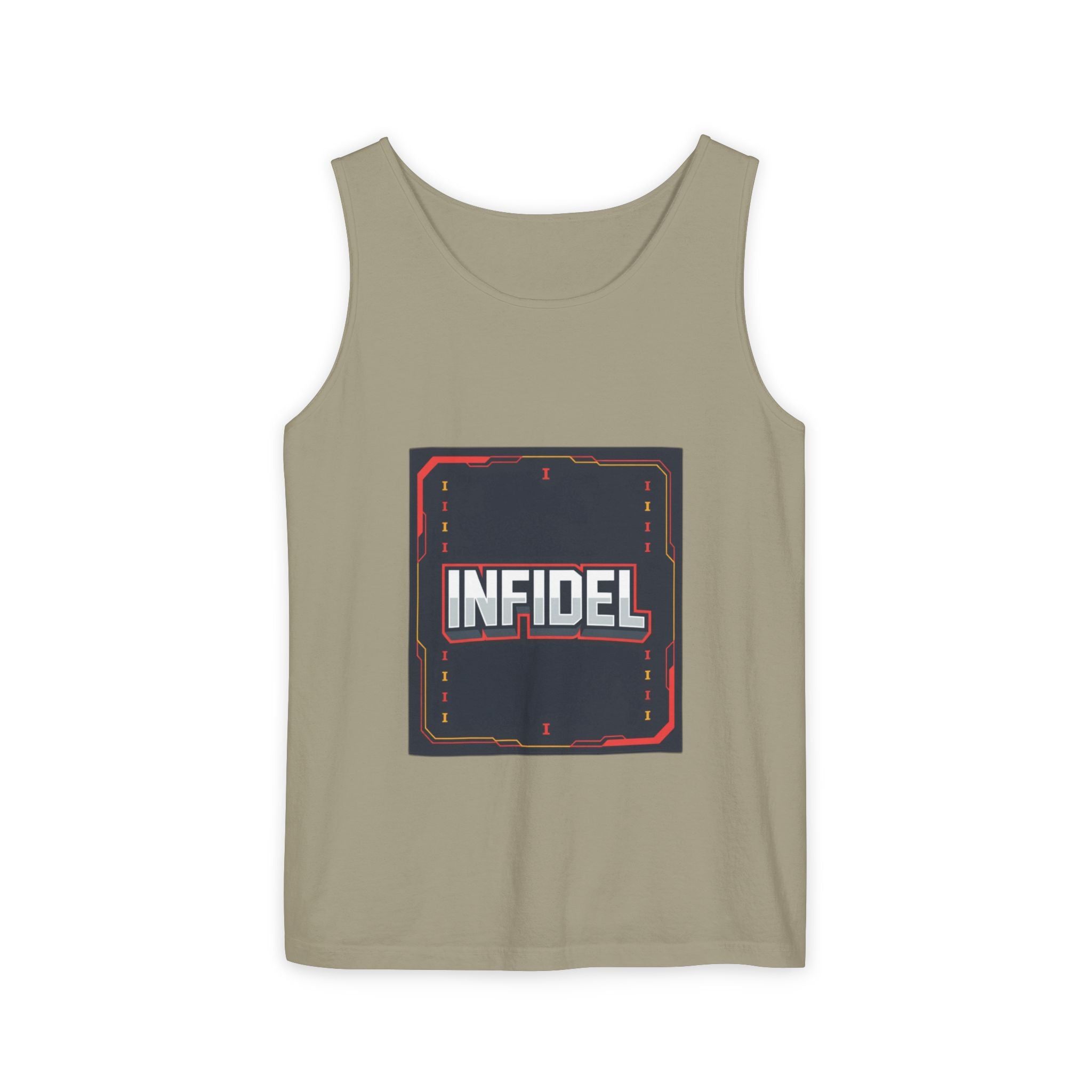 Infidel Pong  Garment-Dyed Tank Top