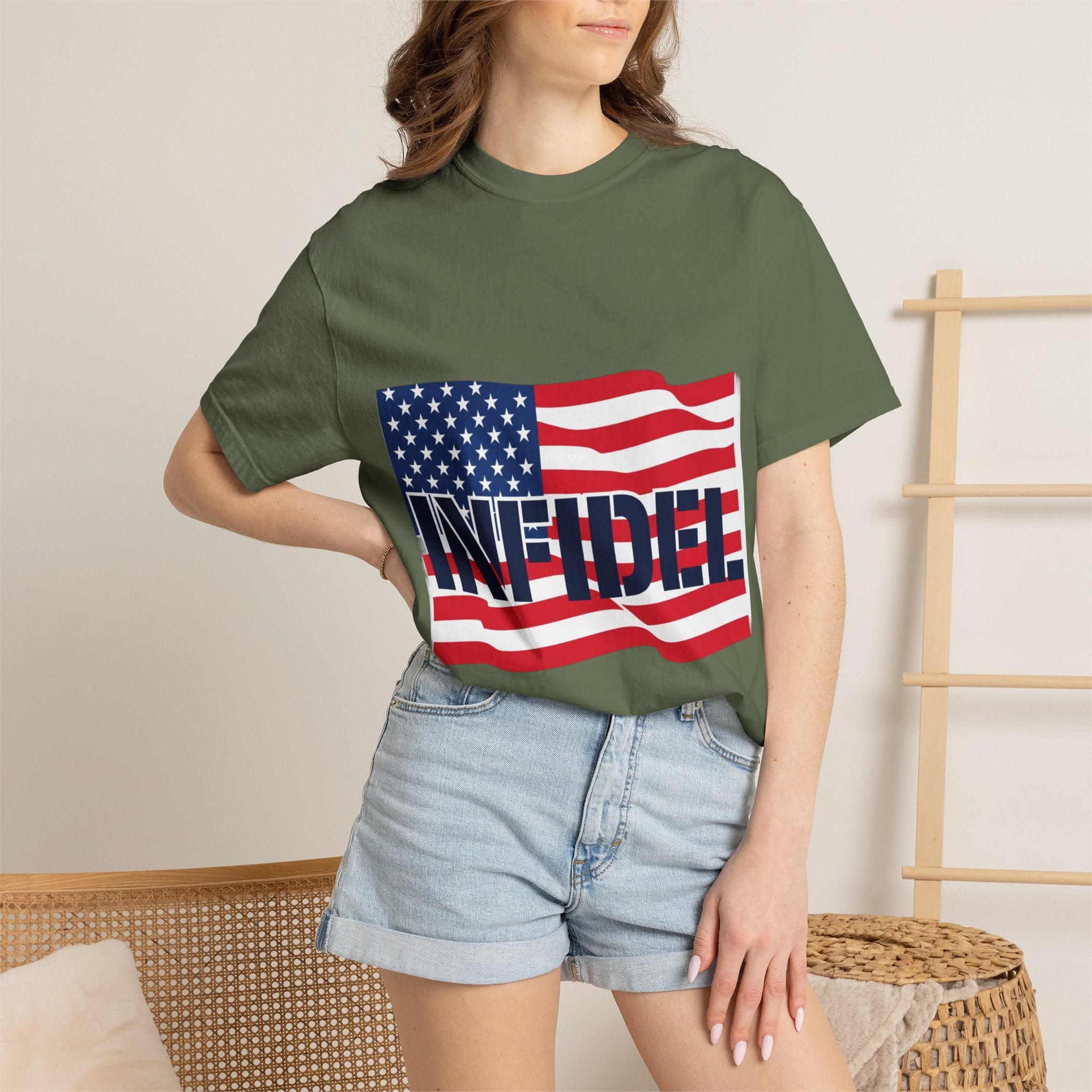 American-Bold Comfort Colors Tee