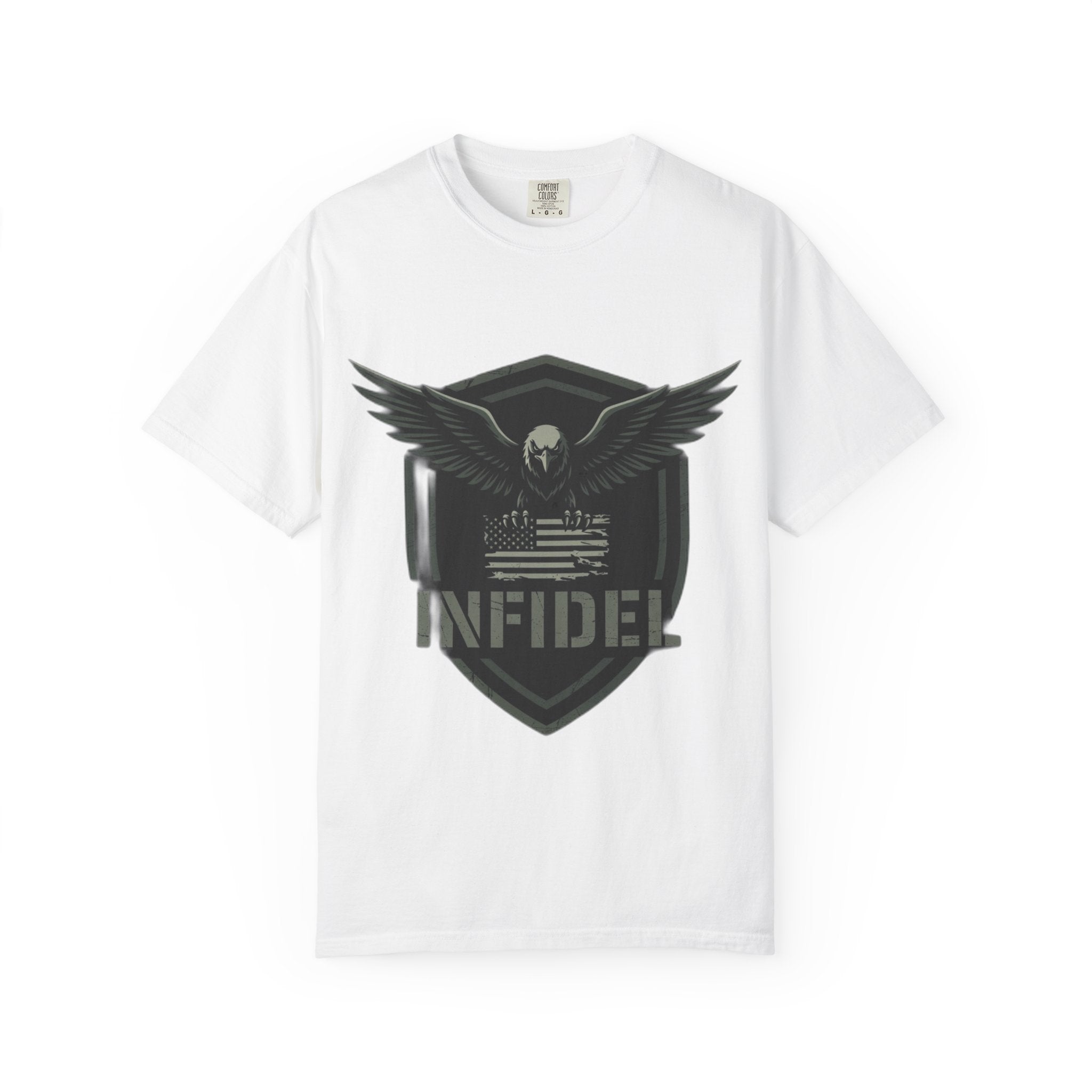 Eagle_Flag Comfort Colors Tee