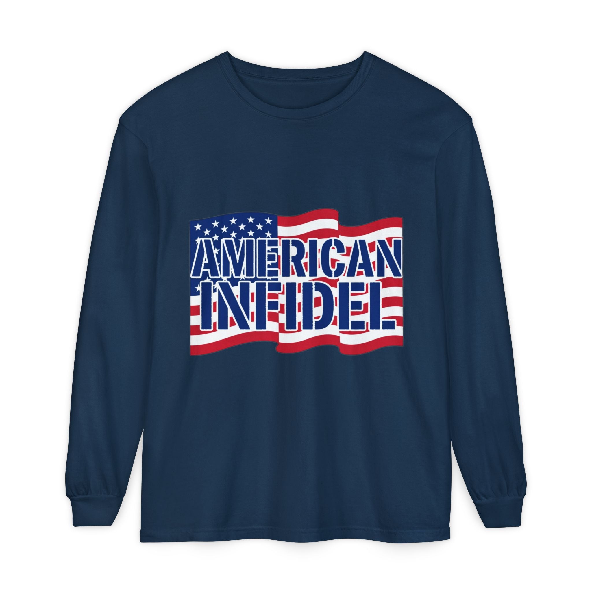 Infidel American Infidel Comfort Colors Long Sleeve