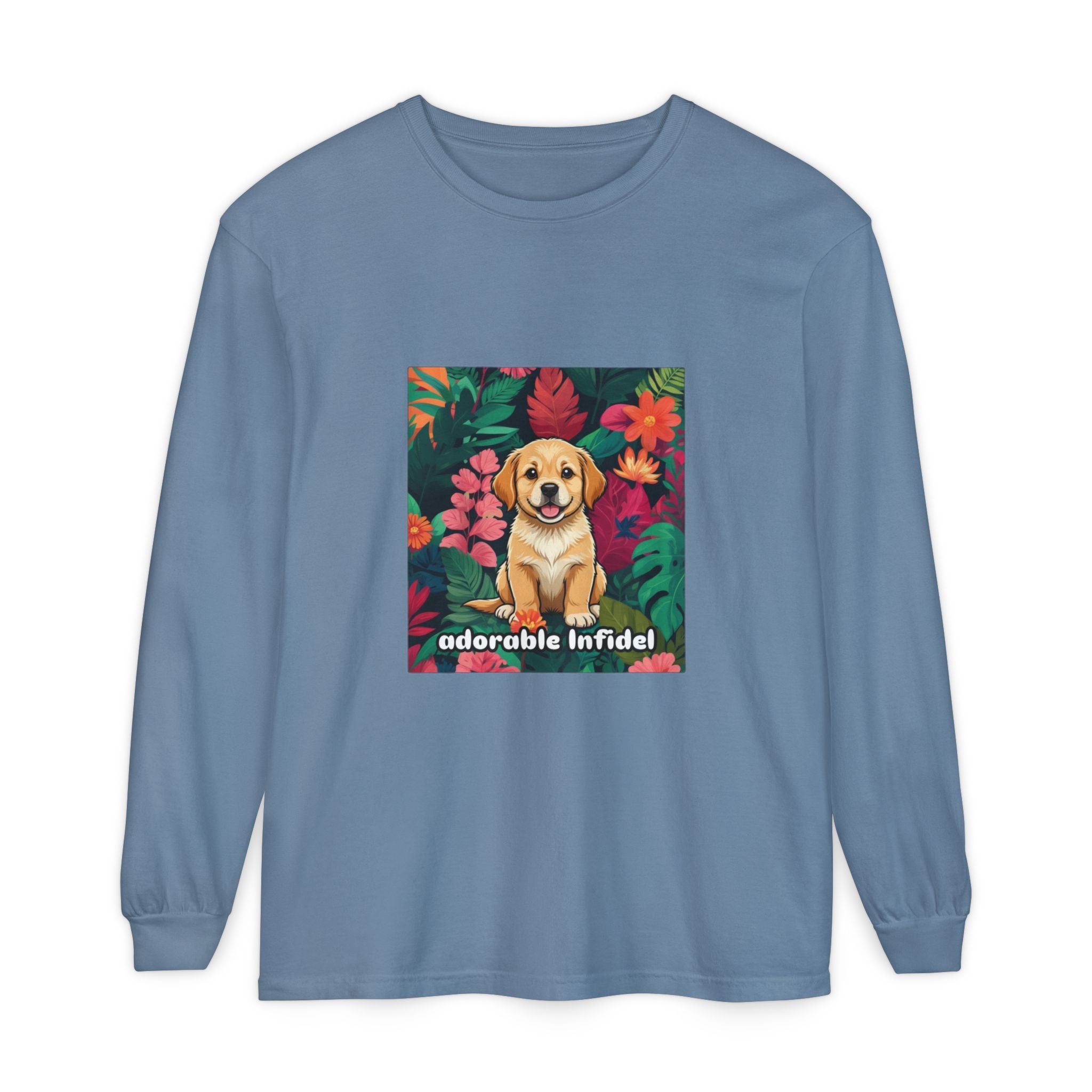 Adorable Infidel Comfort Colors Long Sleeve