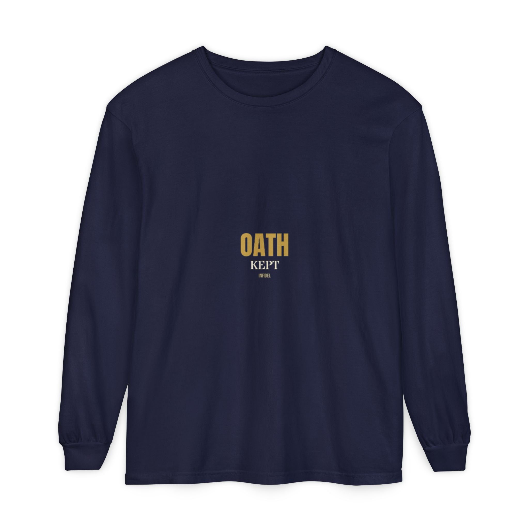 OATH KEPT Comfort Colors Long Sleeve — Comfort Colors long sleeve tee, garment-dyed, relaxed fit